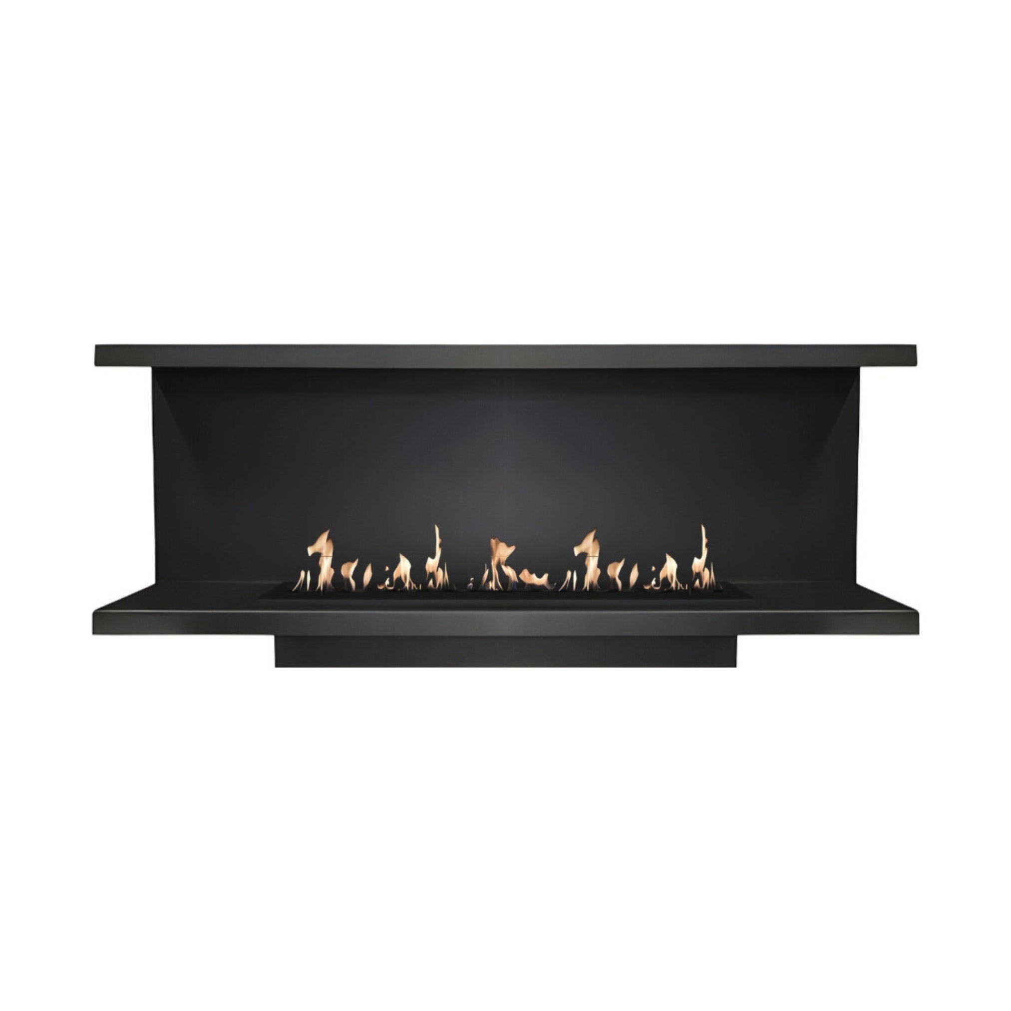 Made Driezijdig Inbouwhaard 180 cm