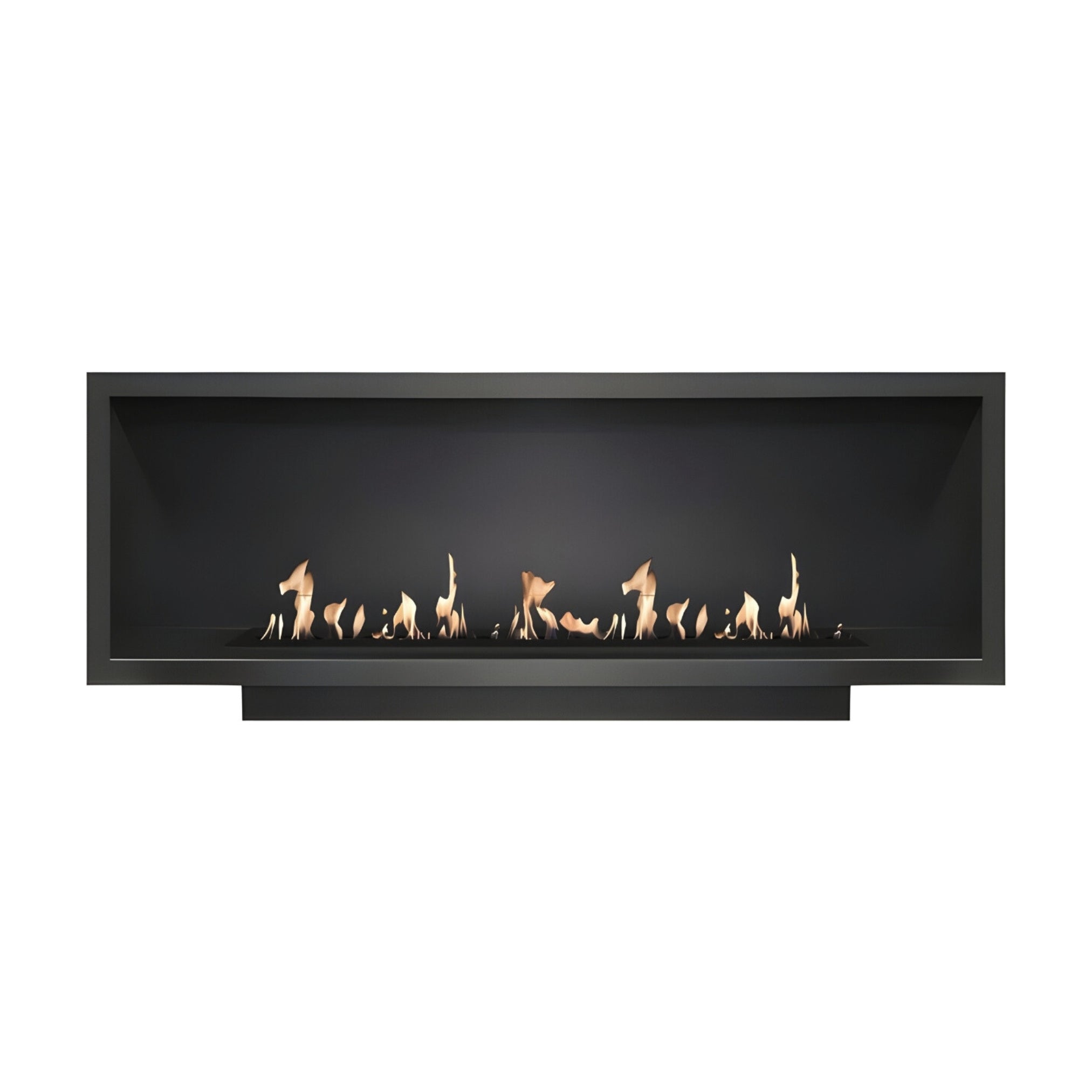 Selected Enkelzijdige Inbouwhaard 190 cm