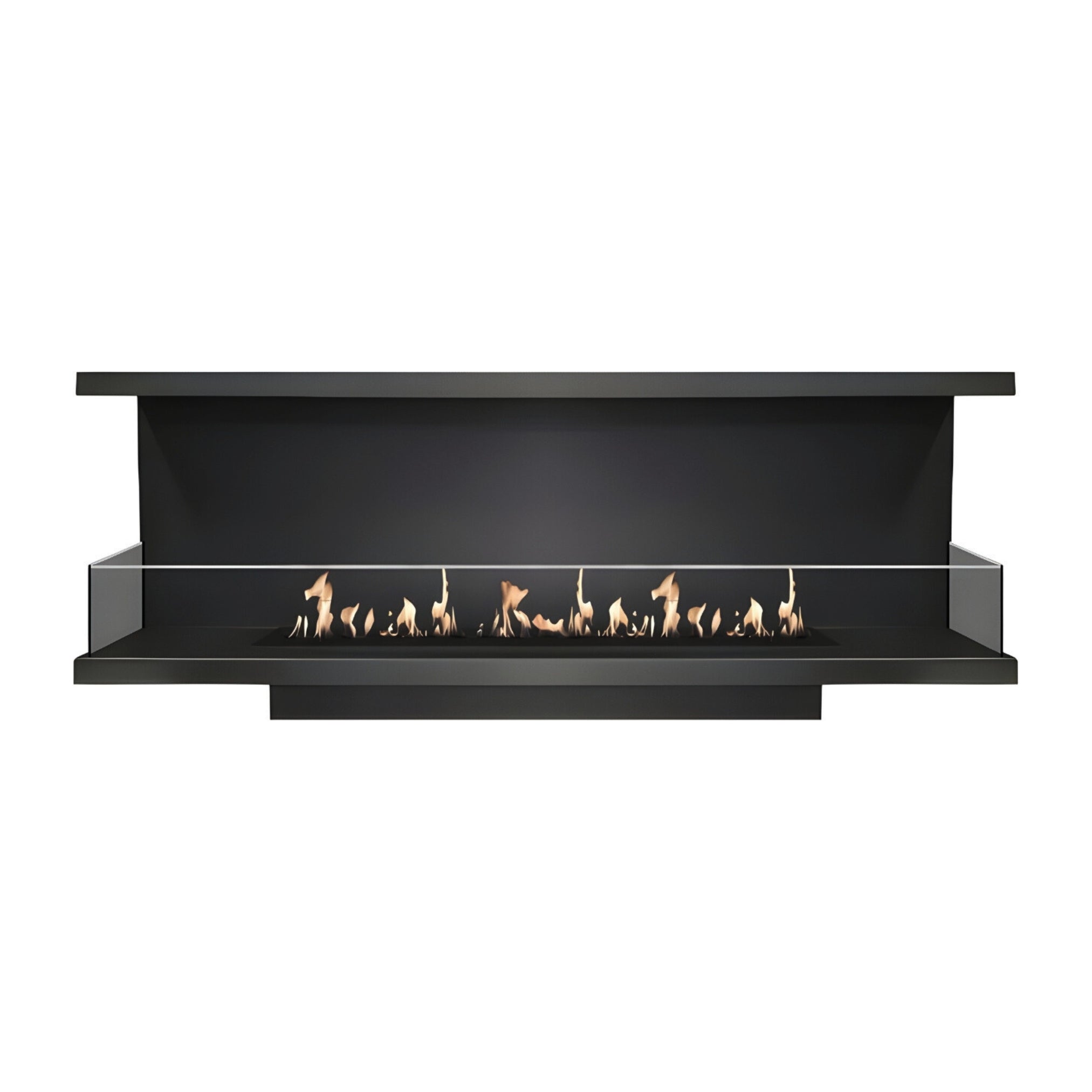 Made Driezijdig Inbouwhaard 200 cm