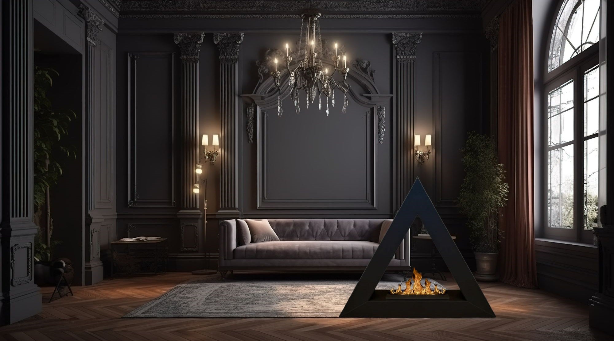 Ararat Bio Ethanol Vrijstaand Haard 90 CM