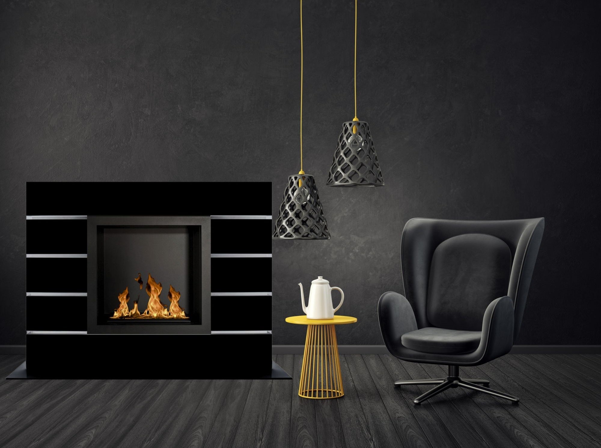 Art Bio Ethanol Vrijstaand Portaalhaard 130 CM