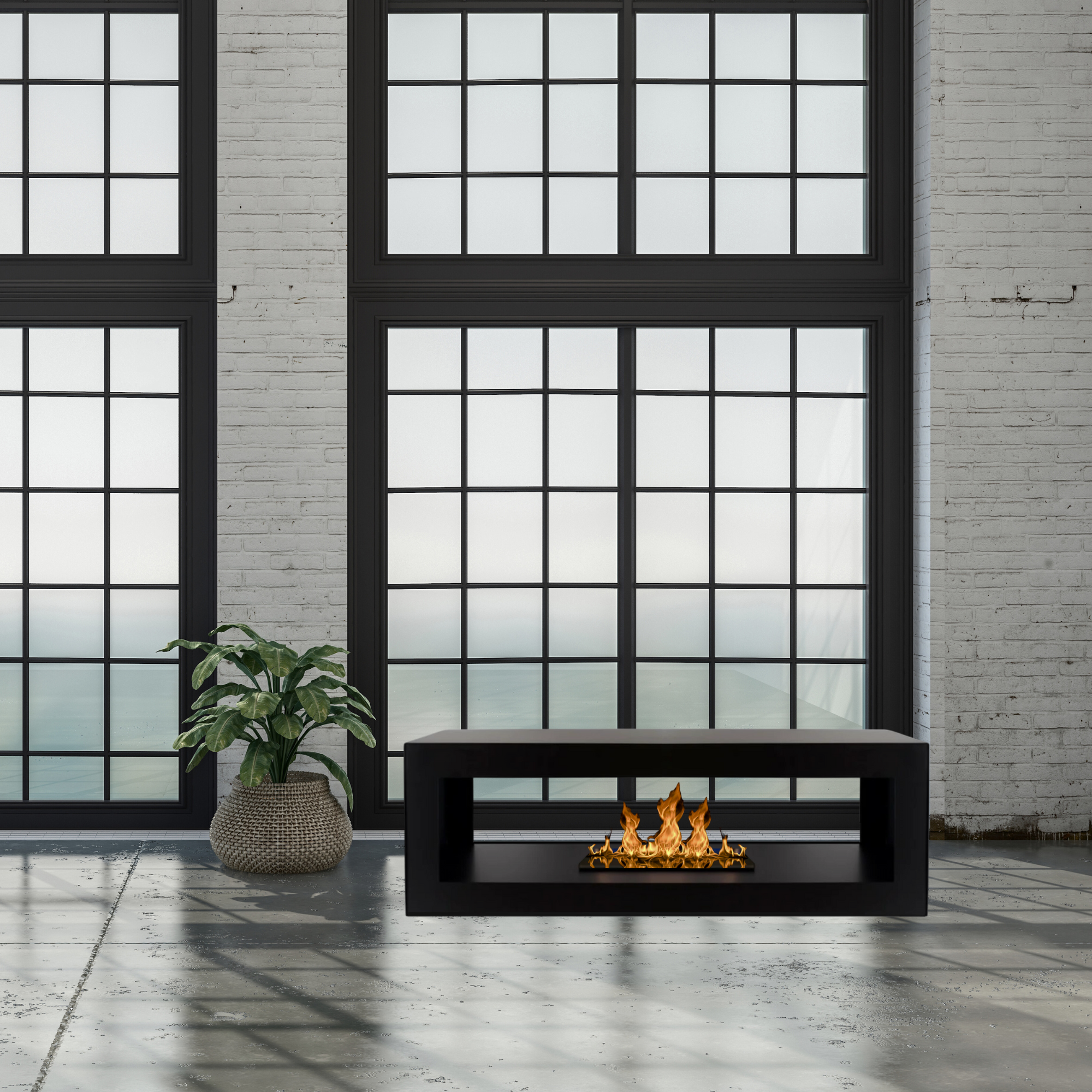 Dukino Bio Ethanol Vrijstaand Haard 112 CM