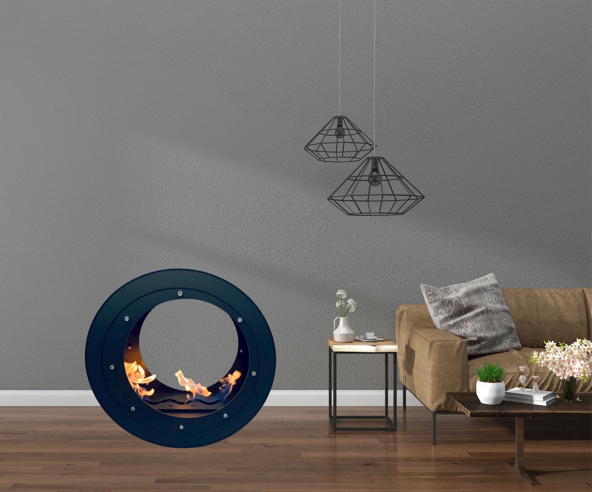 Erto Bio Ethanol Vrijstaand Haard D56 CM