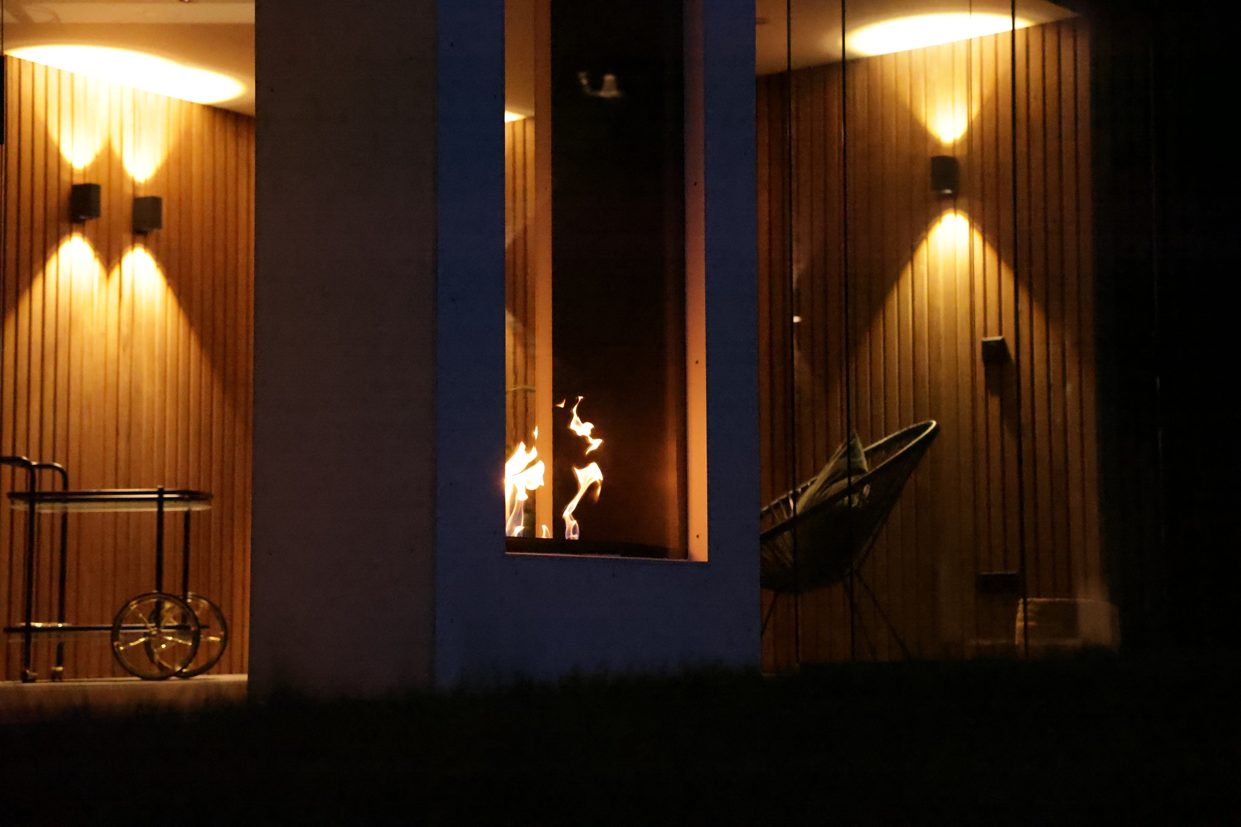 Fame Vertical Bio Ethanol Doorkijkhaard 70 x 160 cm