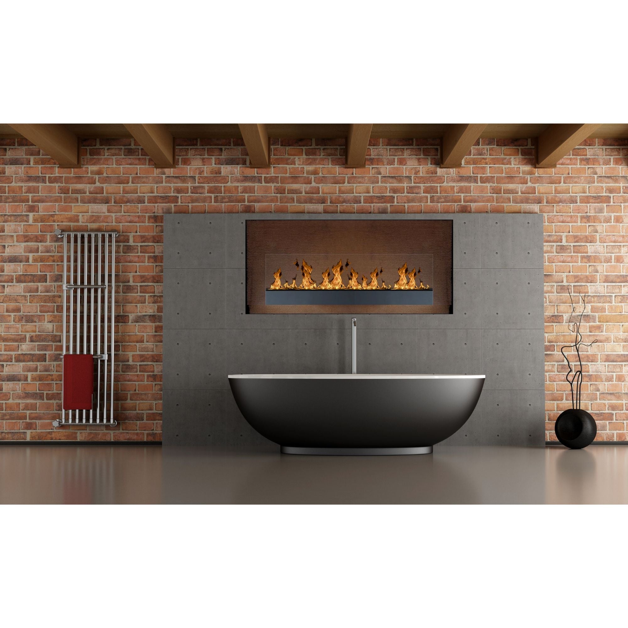 Fudi Roest Bio Ethanol Wandhaard 154 CM