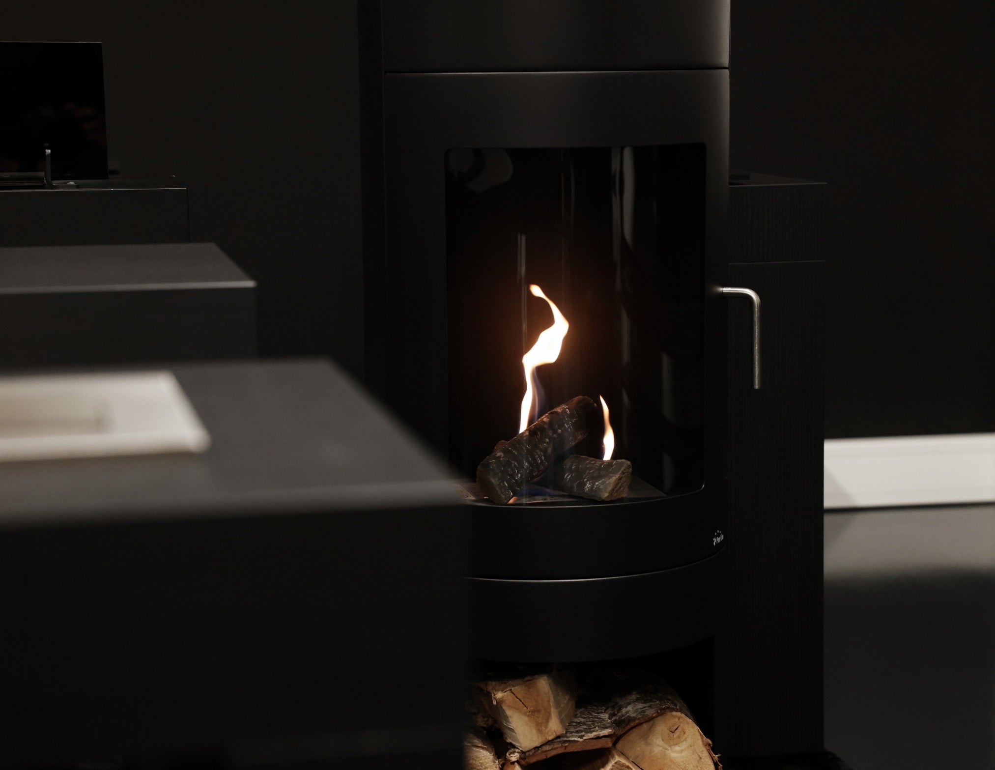Habe Bio Ethanol Vrijstaande Kachelhaard H113 cm