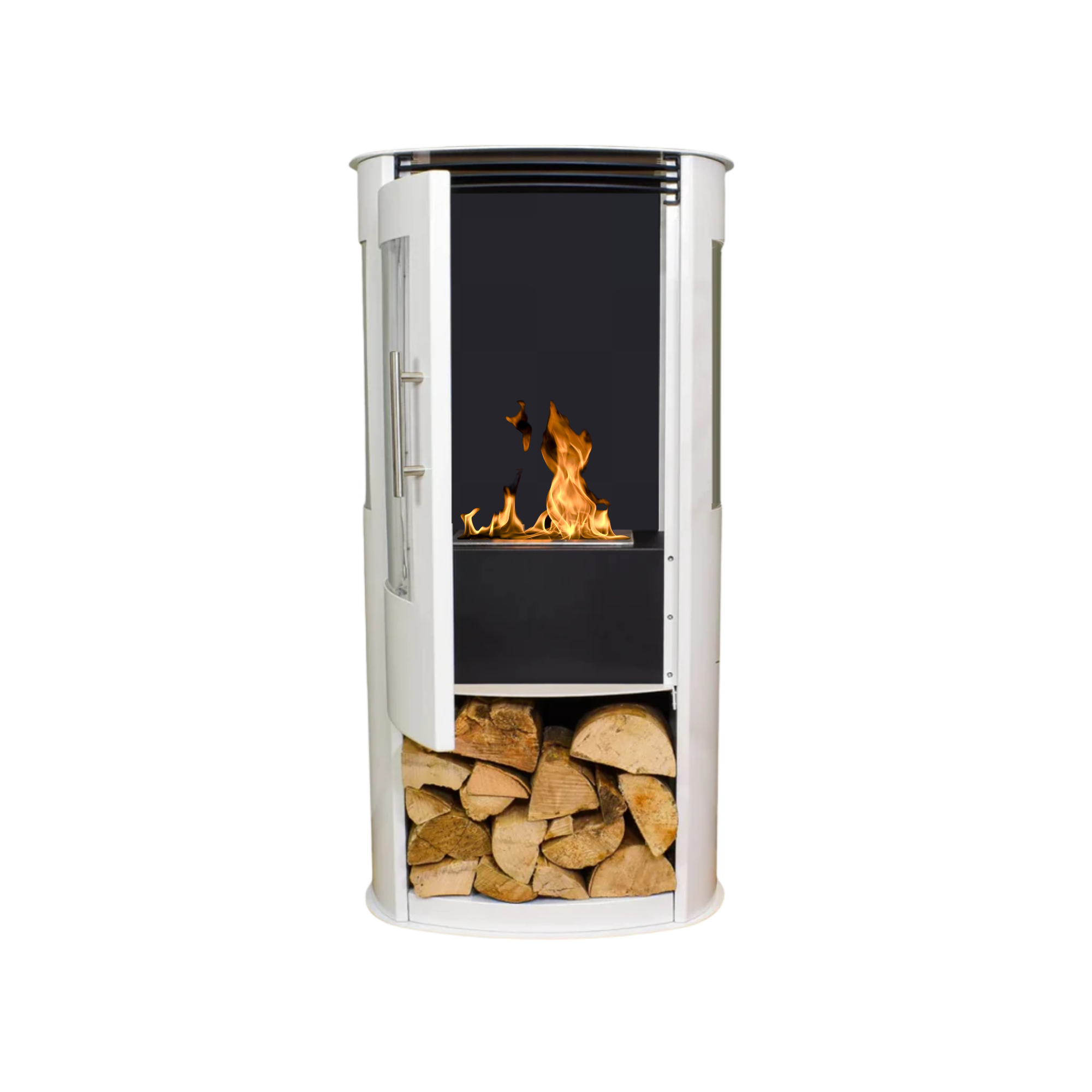 Habe W Bio Ethanol Vrijstaand Haard H100 CM