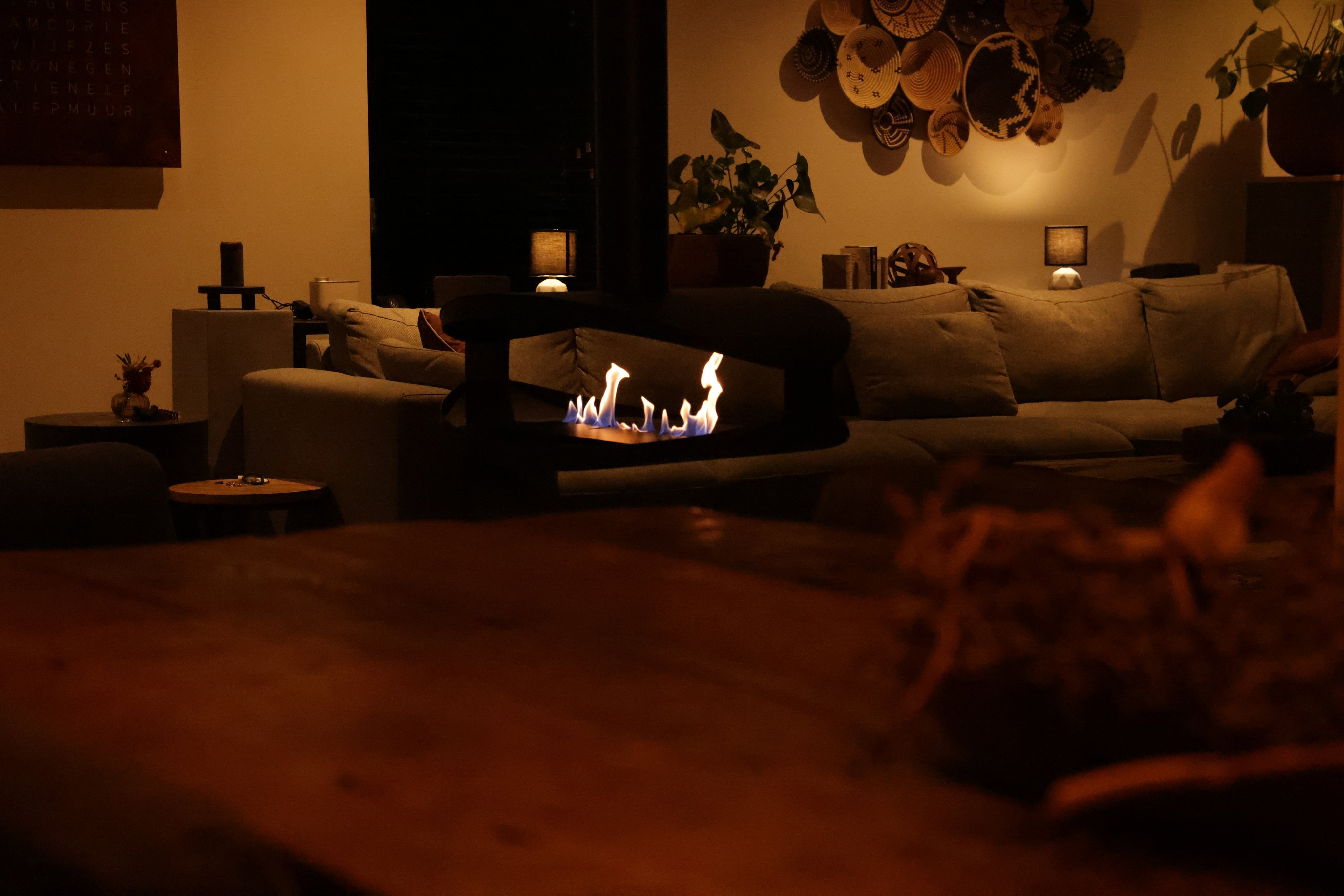 Hamo Bio Ethanol Plafondhaard 120 cm