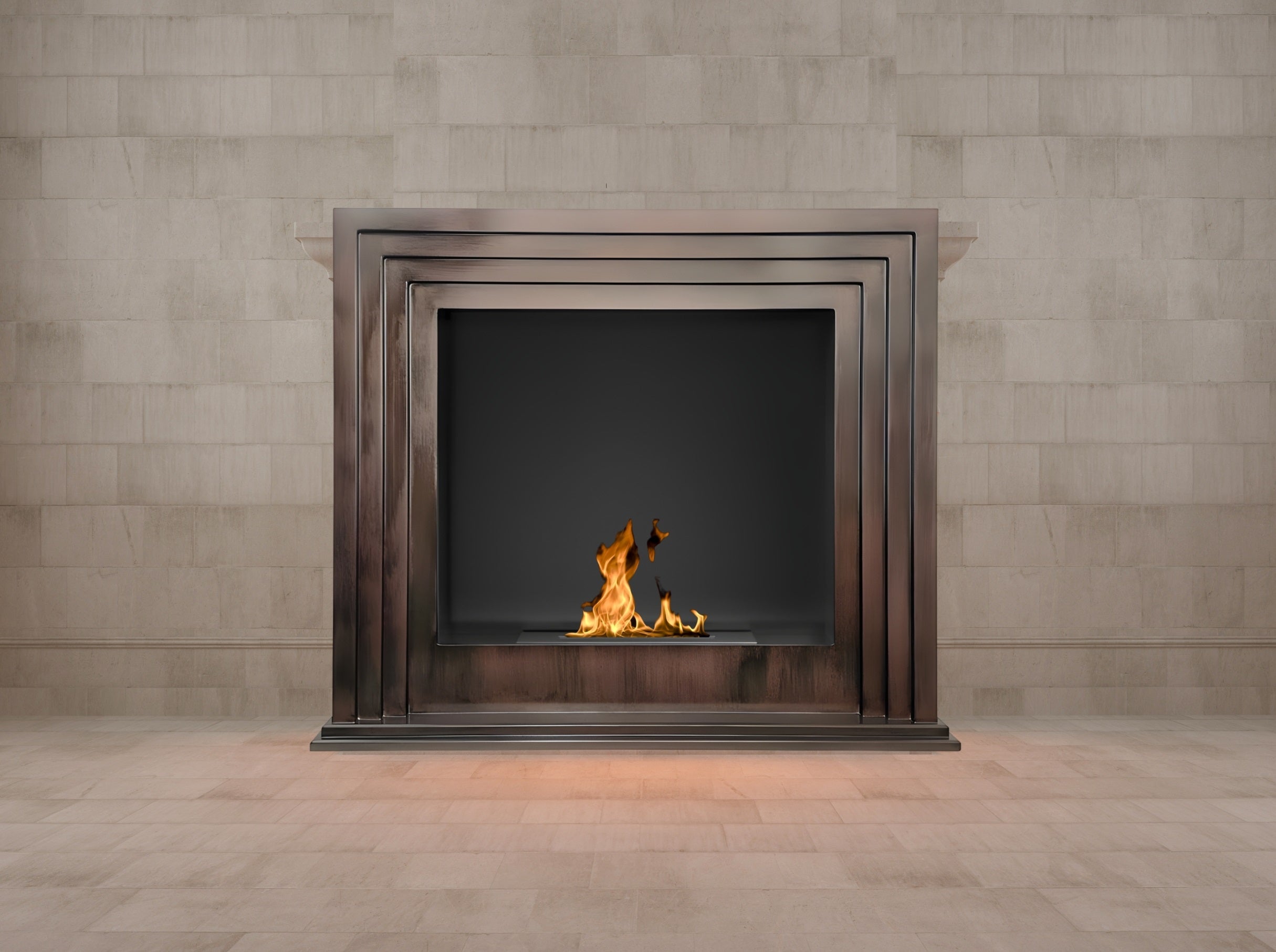 Lofta Bruin Bio Ethanol Vrijstaand Haard 121 cm