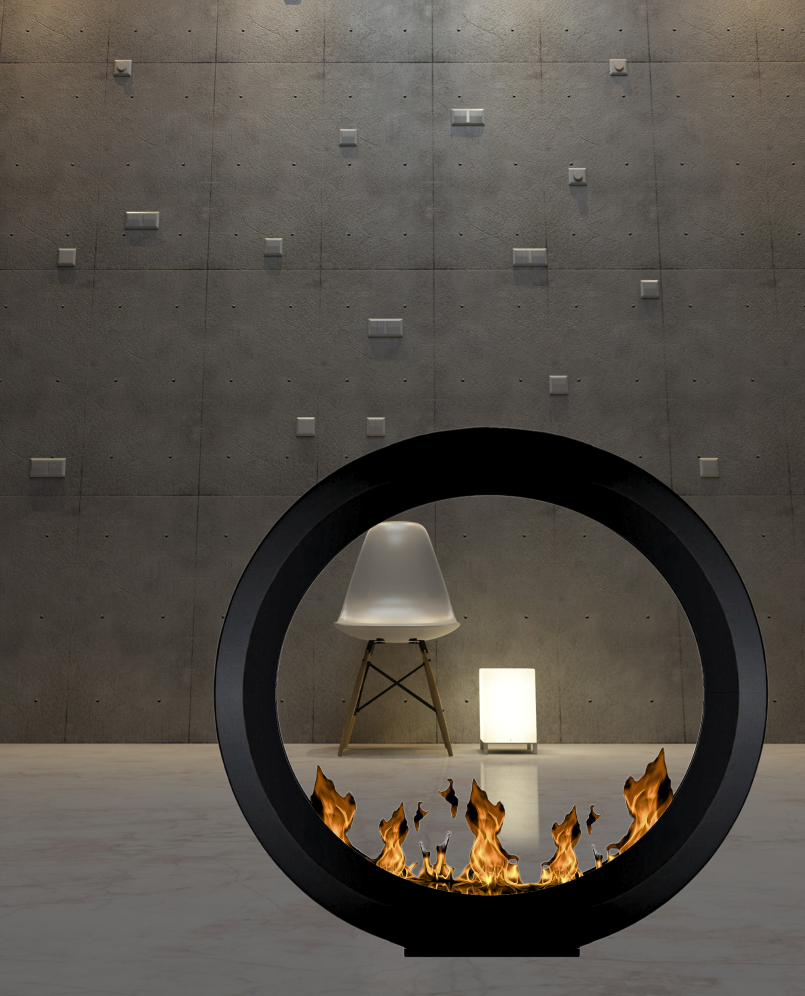 Madelon Bio Ethanol Vrijstaand Haard D140 CM