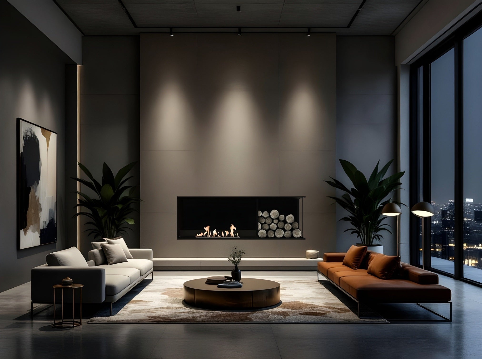 Main Deluxe Rechts Inbouwhaard 120 cm