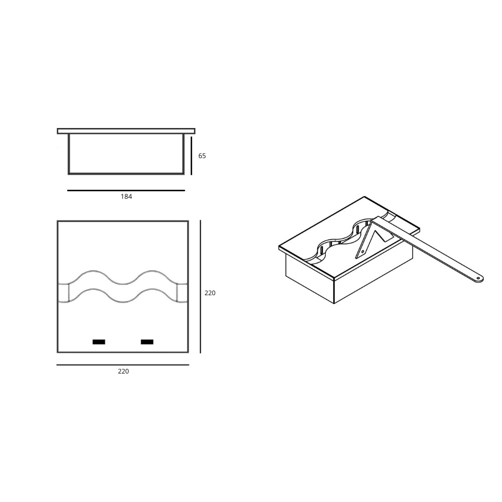 MELLA PRO WAVE BIO ETHANOL BRANDER 22 CM