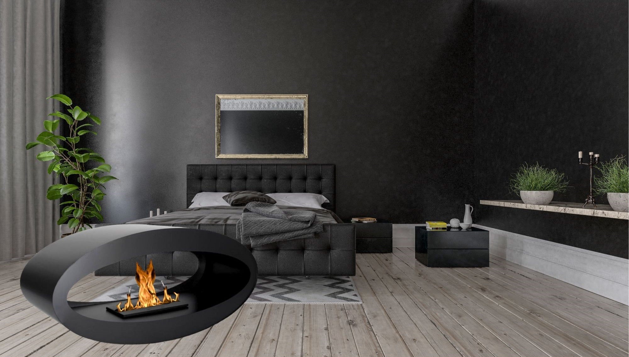 Merra Z Bio Ethanol Vrijstaand Haard 80 CM