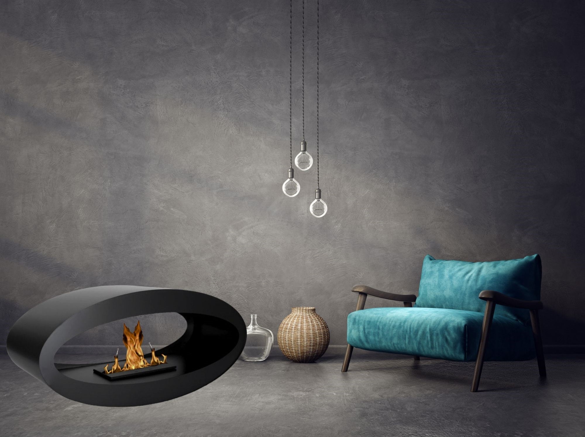 Merra Z Bio Ethanol Vrijstaand Haard 80 CM