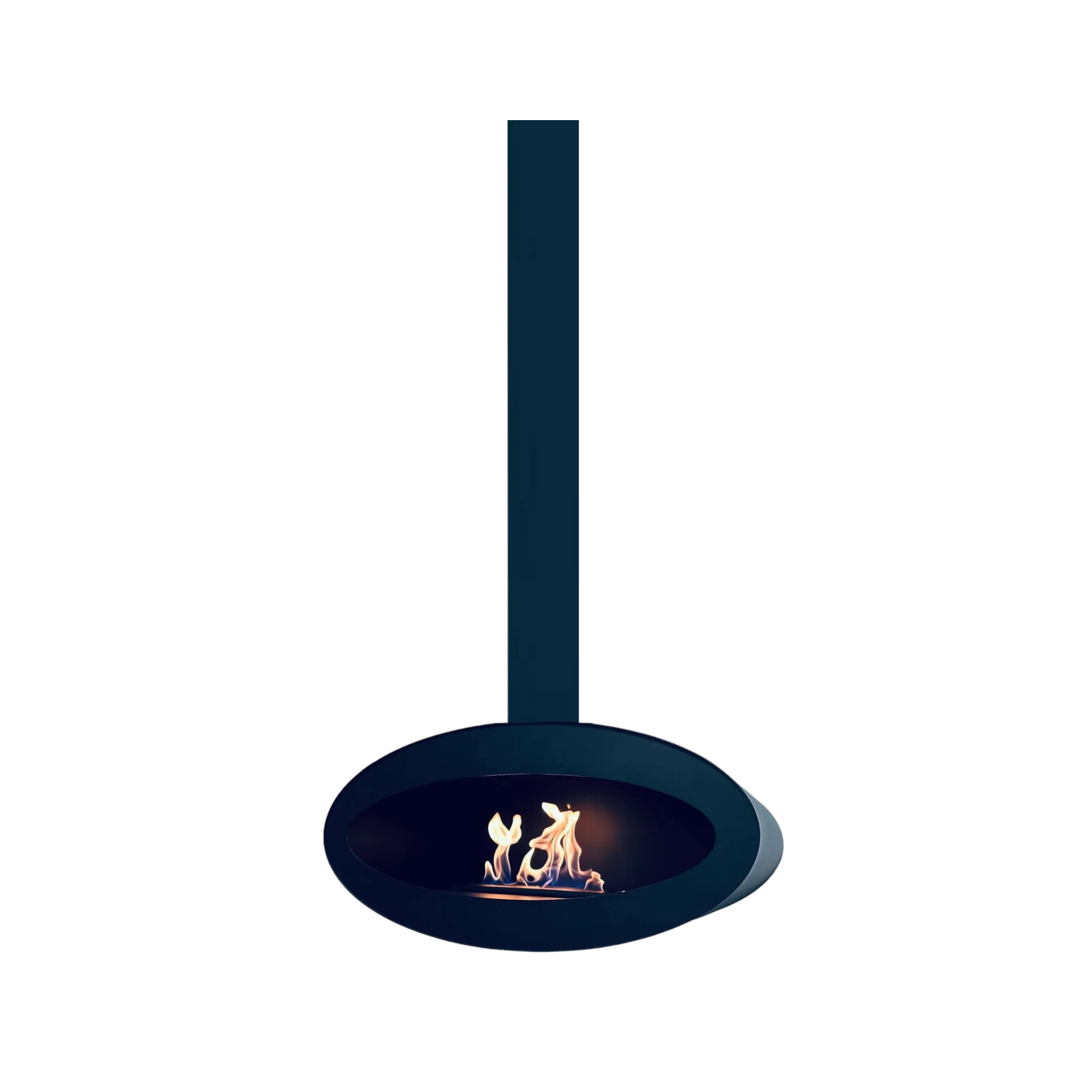 Meru Tube Zwart Bio Plafondhaard 80 cm