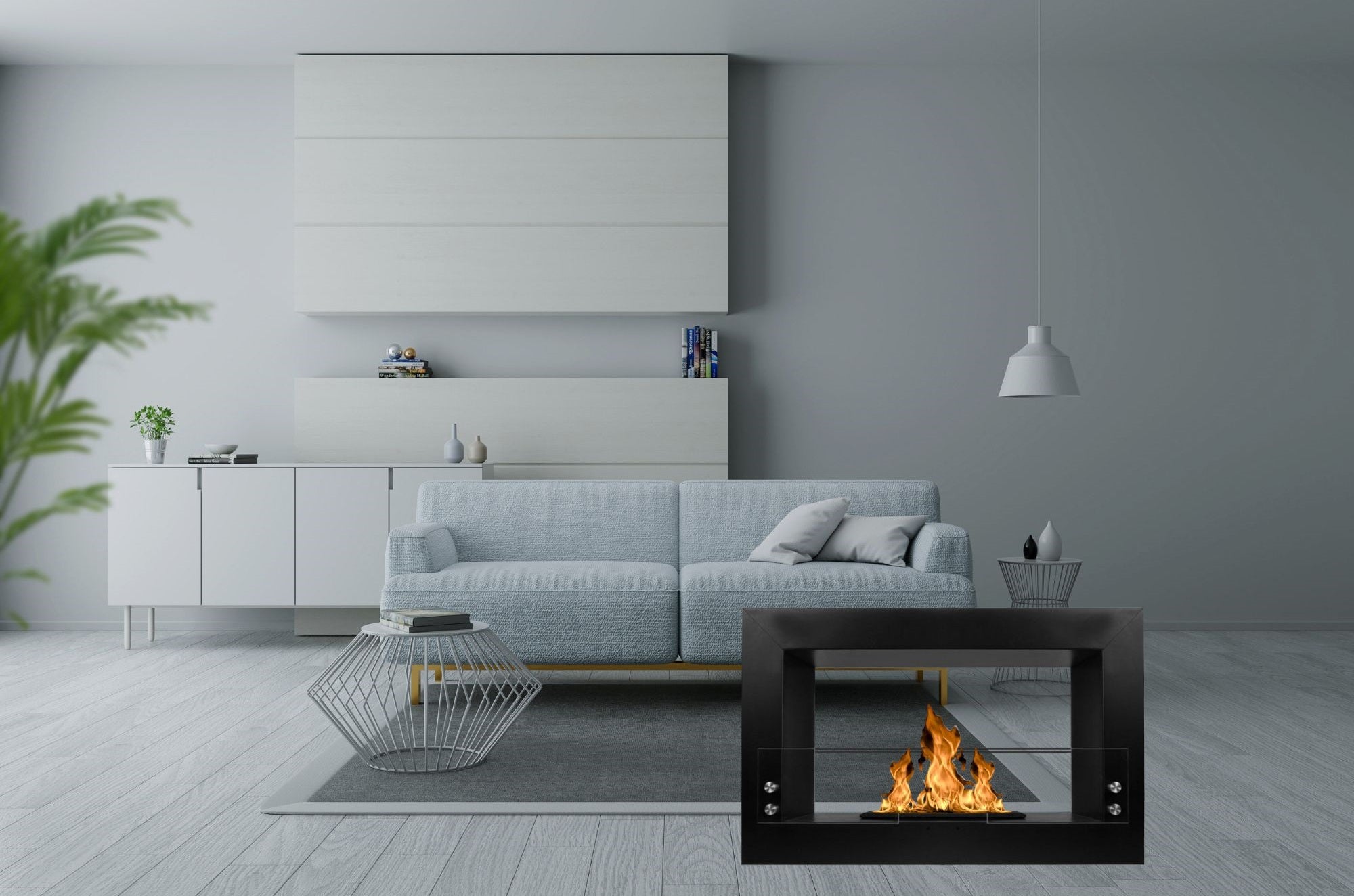 Monte Bio Ethanol Vrijstaand Haard 90 CM