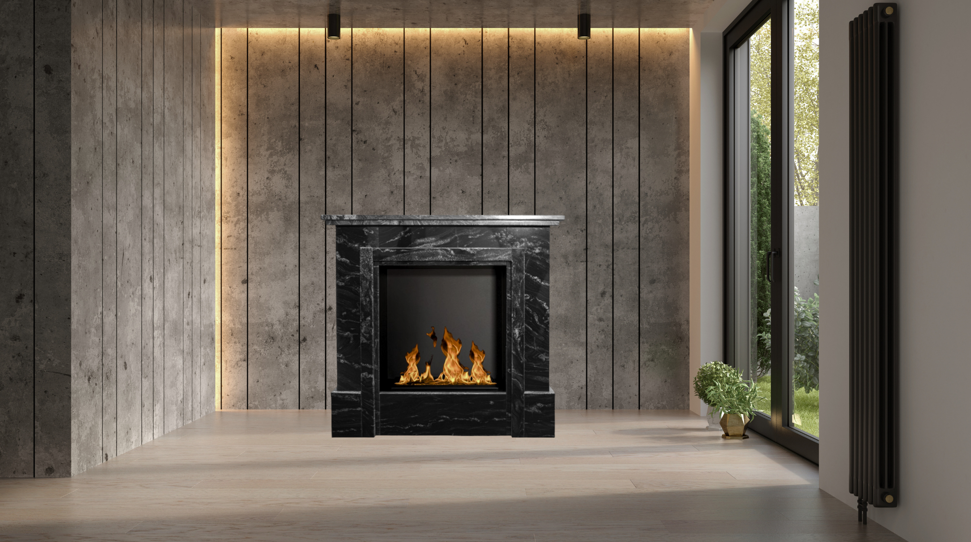 Mooda Bio Ethanol Vrijstaand Portaalhaard 104 CM