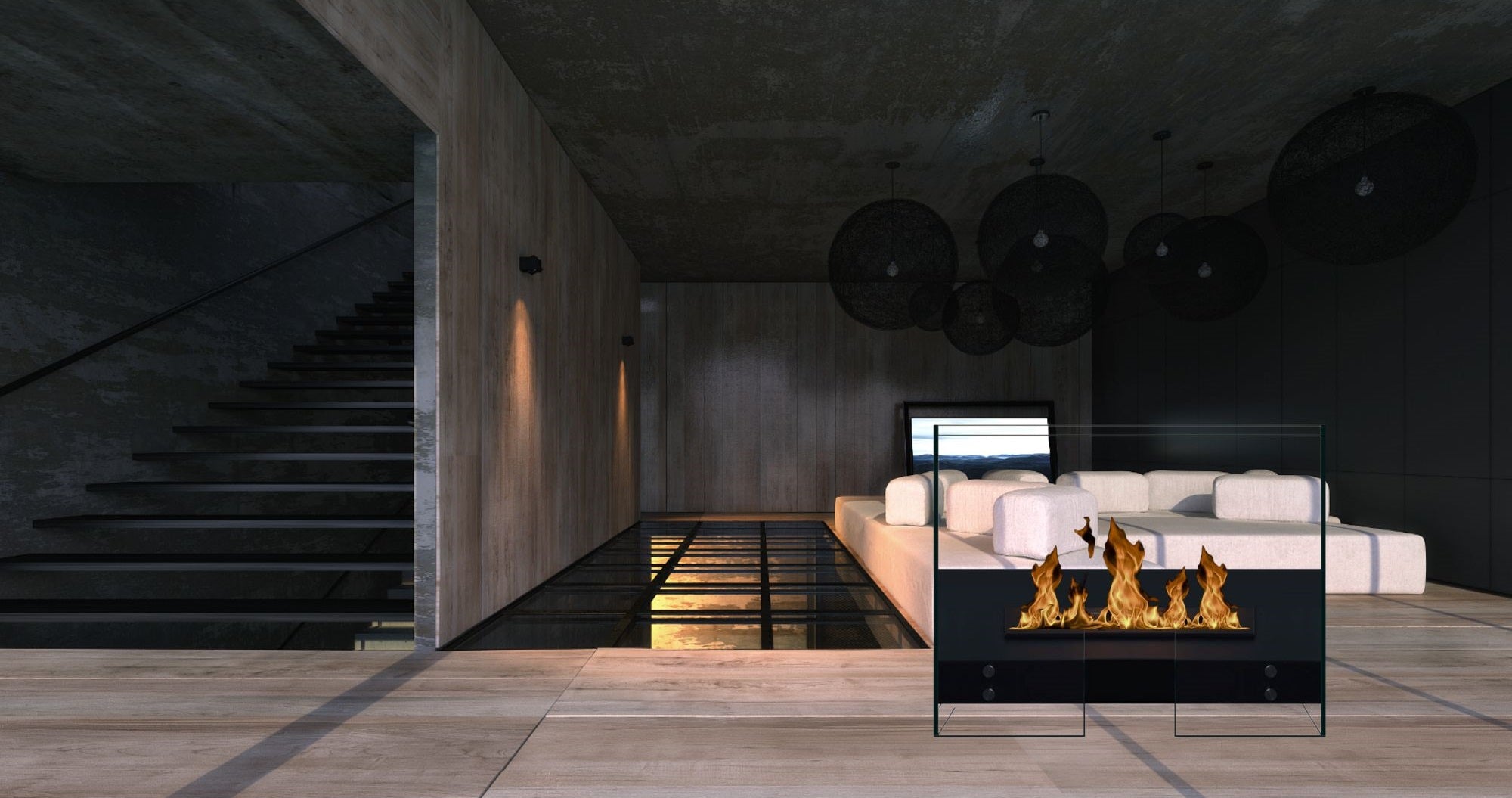 Pepe Z Bio Ethanol Vrijstaand Haard 100 CM