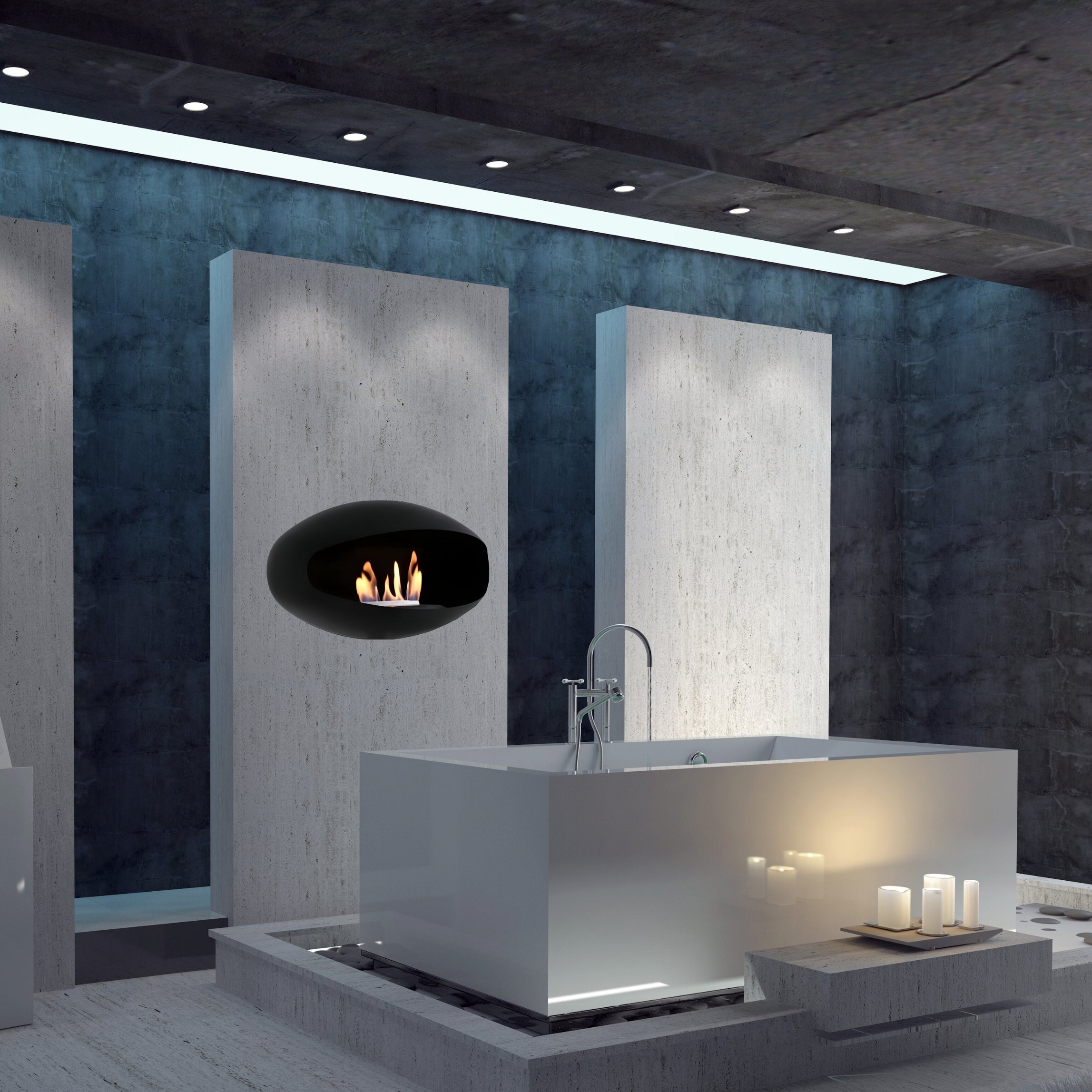 SELECTED WALL BIO ETHANOL WANDHAARD D60 CM