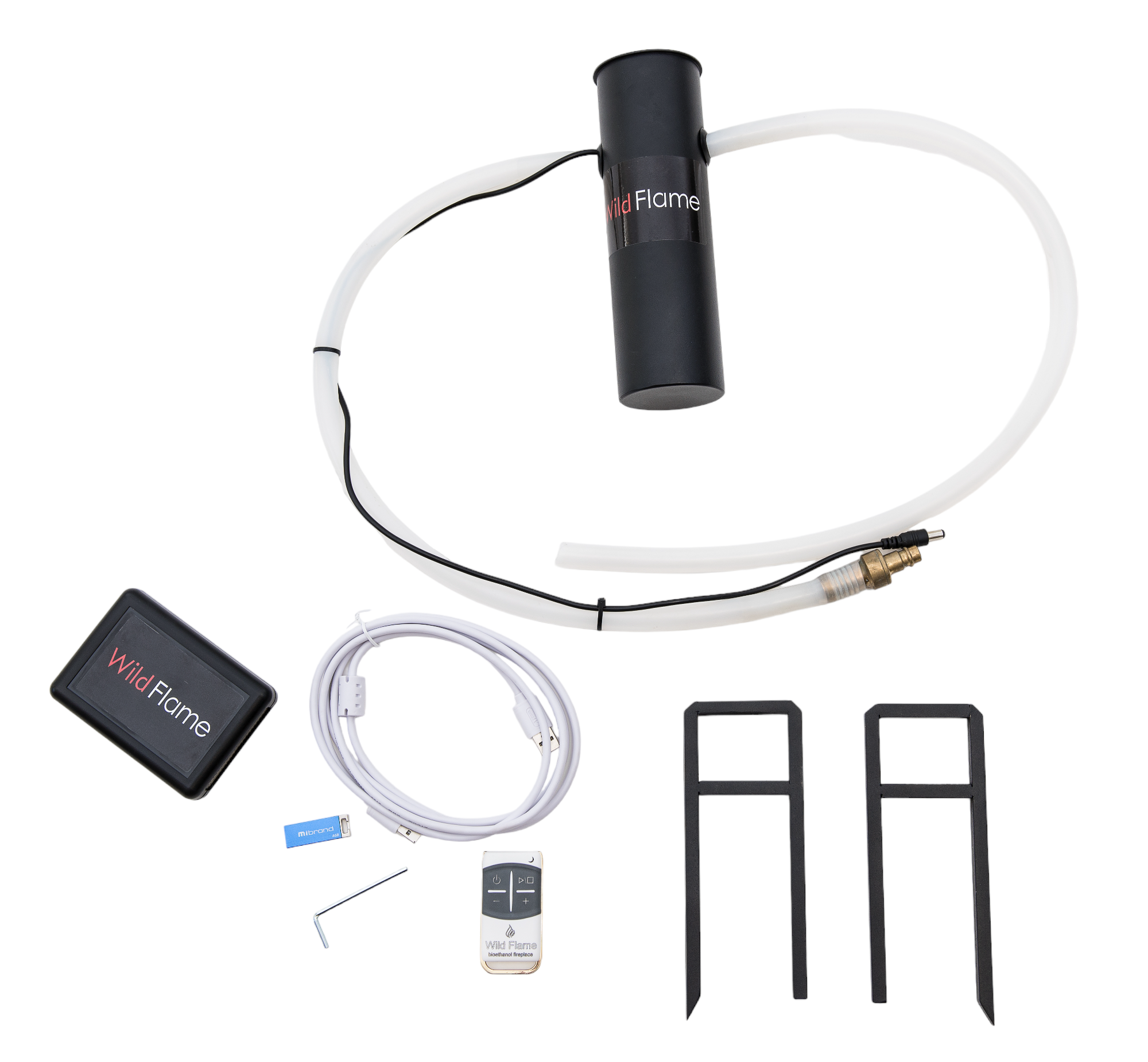 Smart Fire A5 Hoek Automatische Brander 1000 x 1000 mm