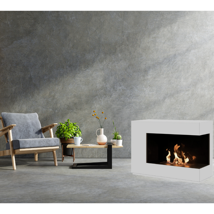 Terra Bio Ethanol Vrijstaand Haard 115 cm