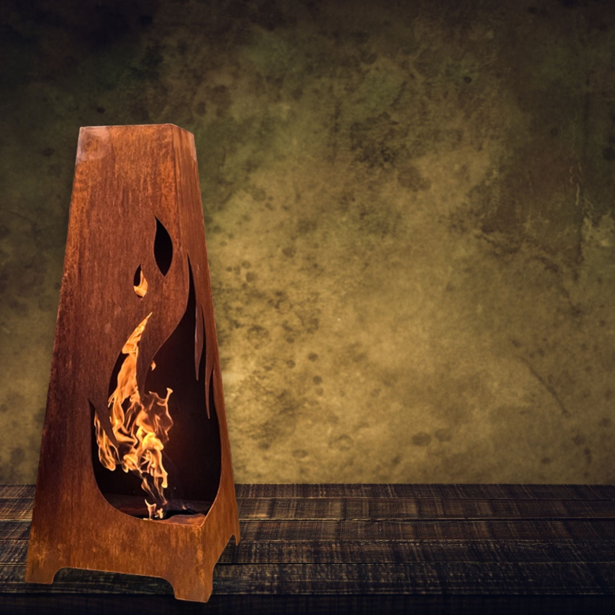 Veer Roest Bio-Ethanol Kachelhaard H120 cm