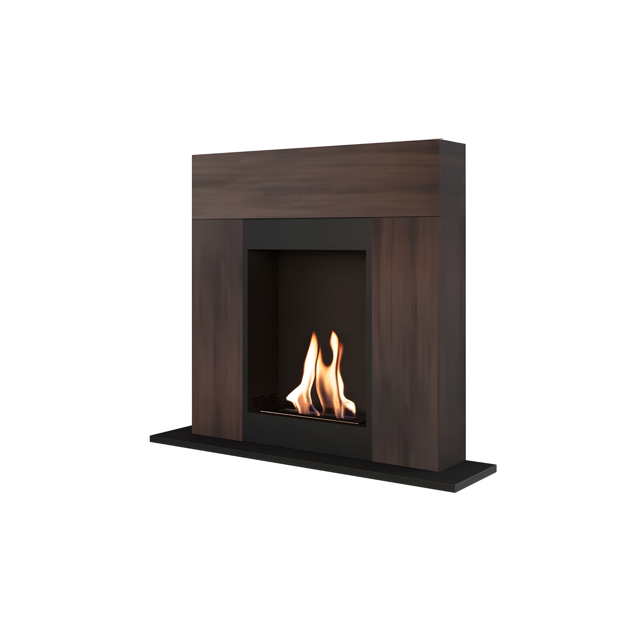 Whiskey Bruin Bio Ethanol Vrijstaand haard H93 cm