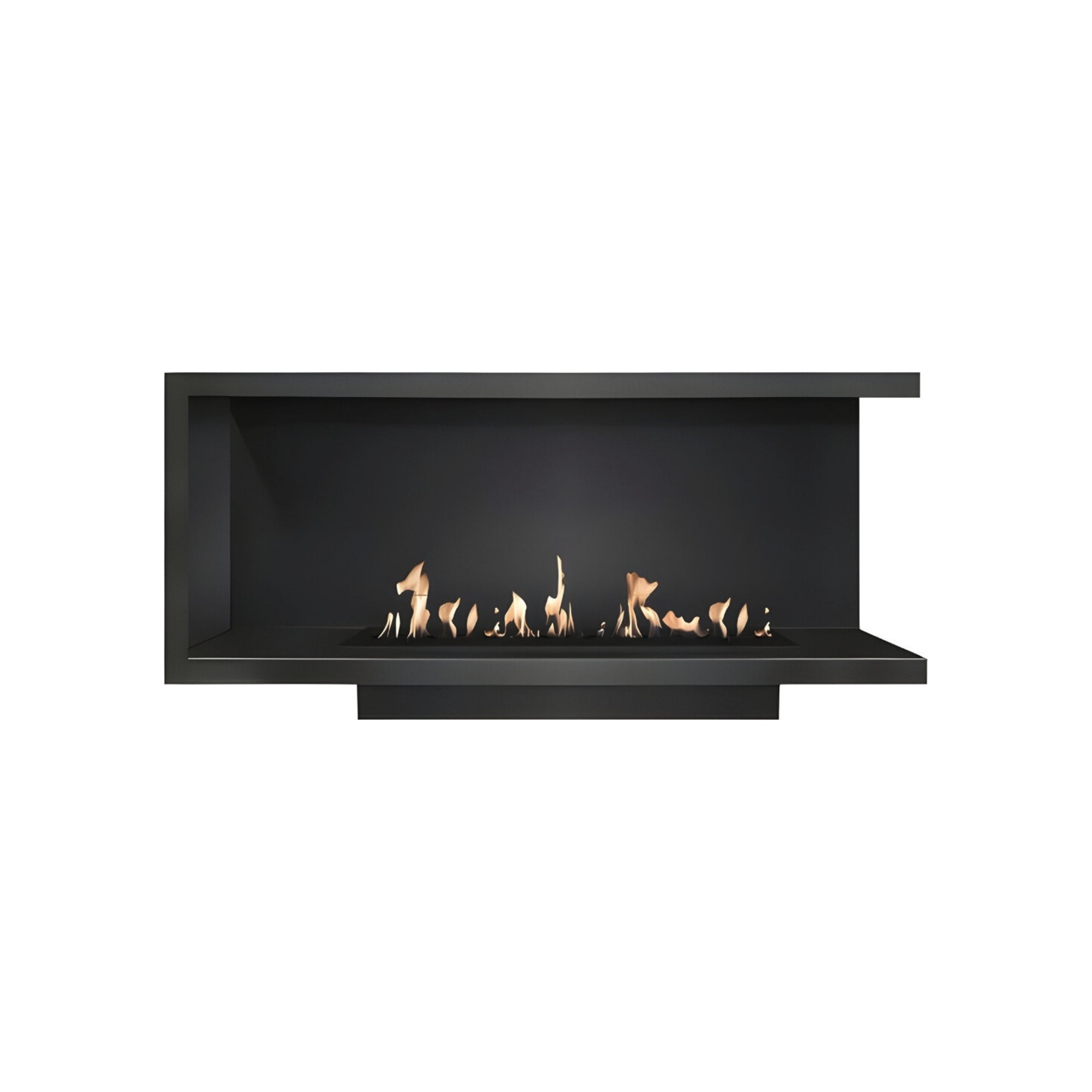 Base Rechts Inbouwhoekhaard 100 cm – afbeelding 4