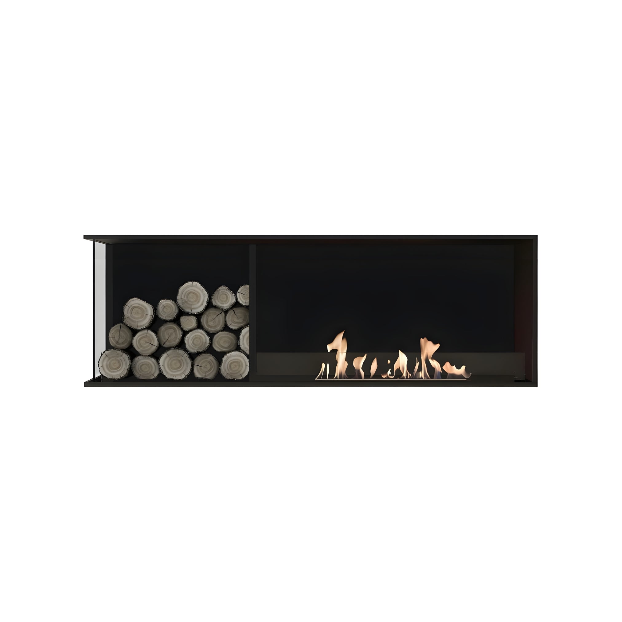 Main Deluxe Links Inbouwhaard 100 cm – afbeelding 1