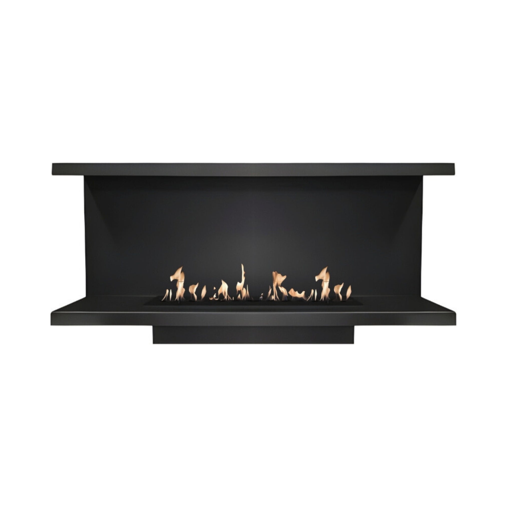 Made Driezijdig Inbouwhaard 110 cm – afbeelding 6