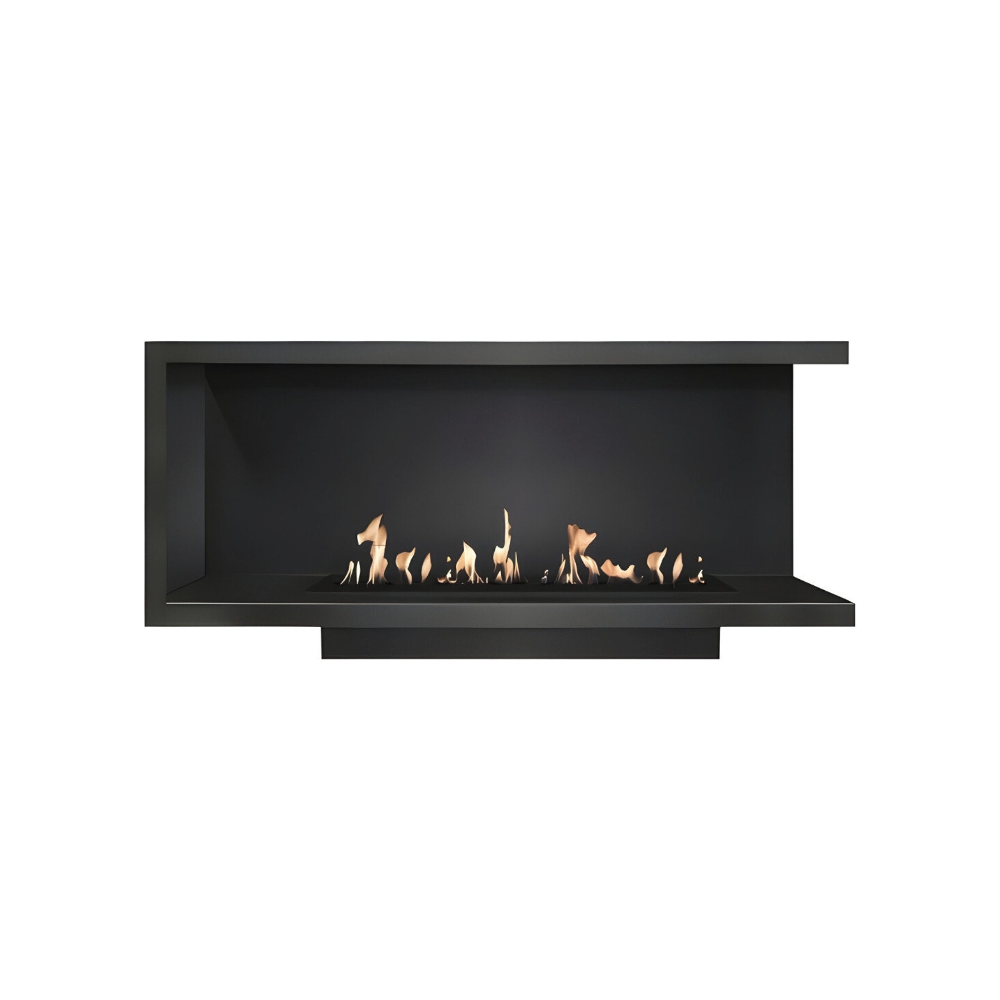 Base Rechts Inbouwhoekhaard 110 cm – afbeelding 4