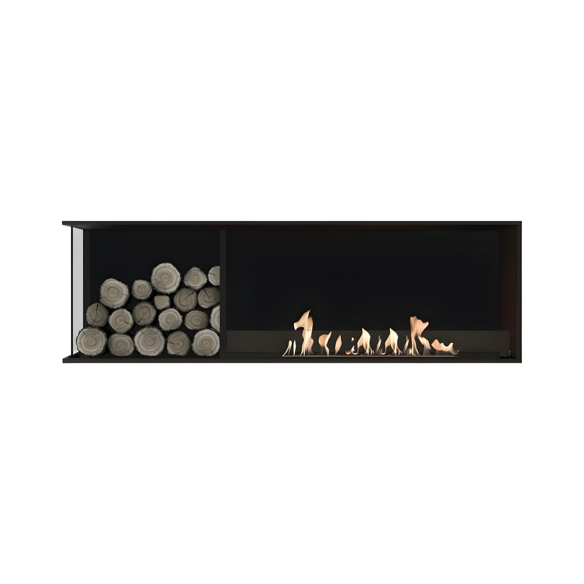 Main Deluxe Links Inbouwhaard 120 cm – afbeelding 1