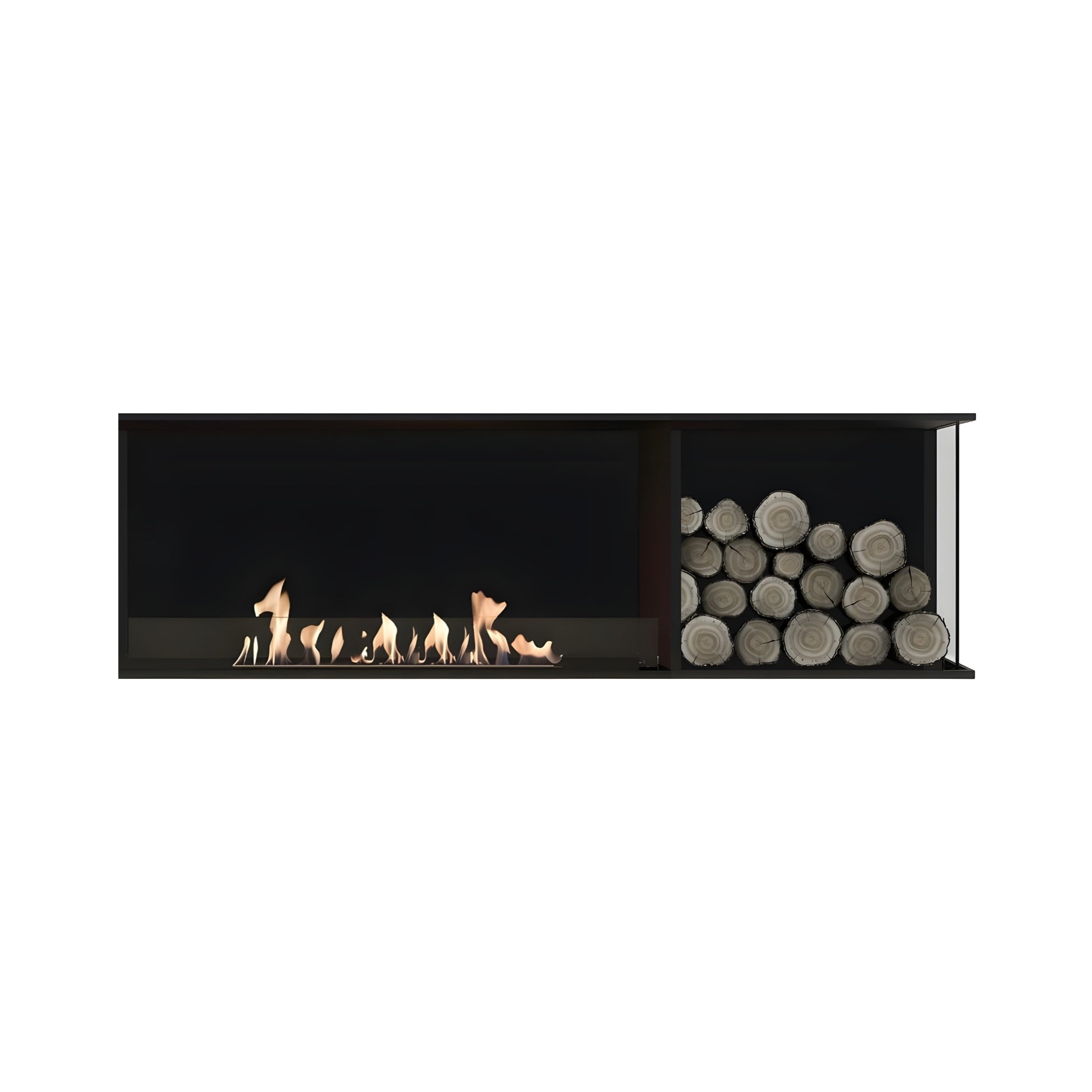 Main Deluxe Rechts Inbouwhaard 120 cm – afbeelding 1