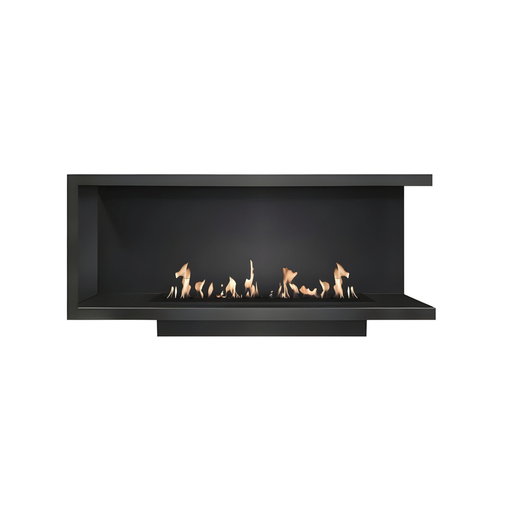 Base Rechts Inbouwhoekhaard 120 cm – afbeelding 4