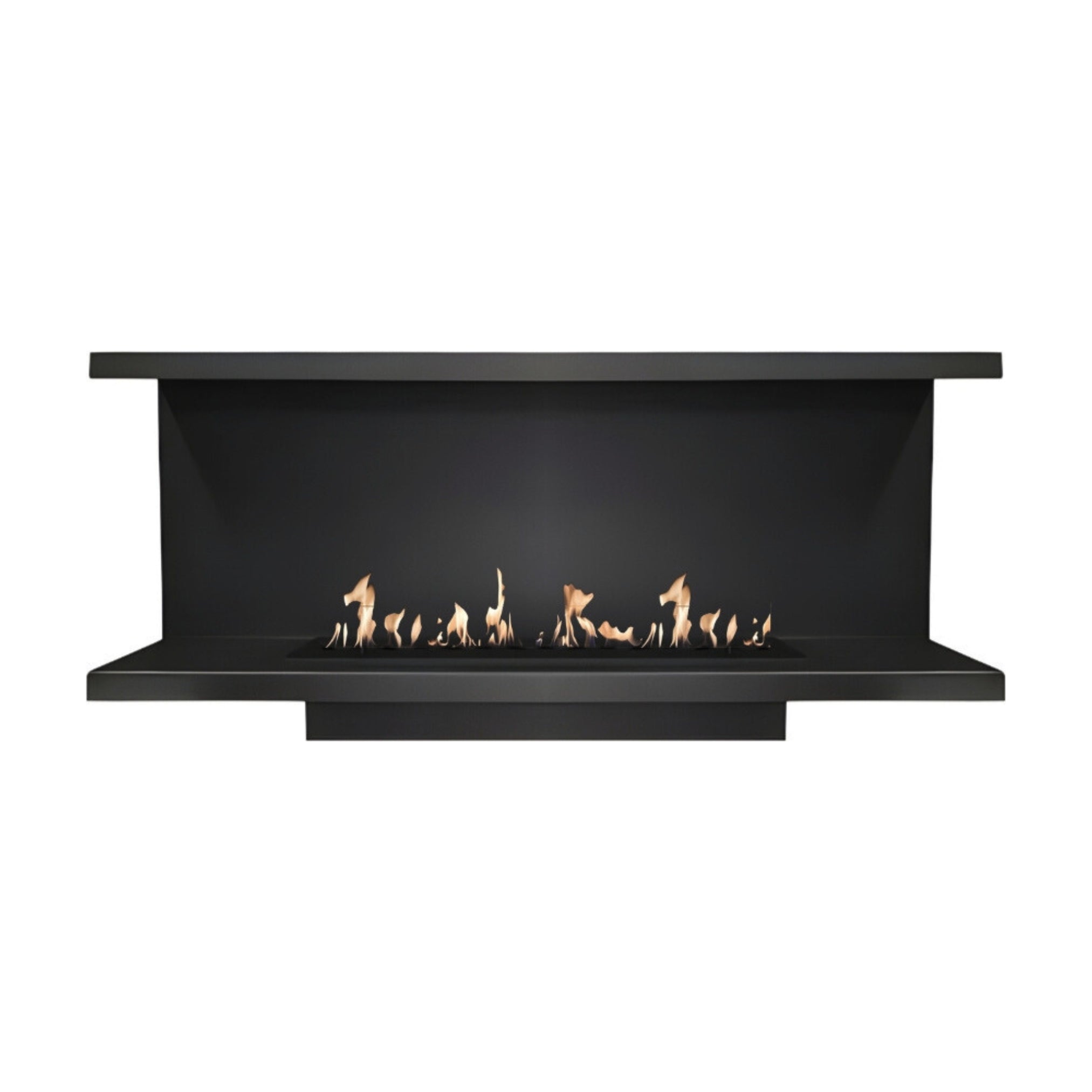 Made Driezijdig Inbouwhaard 140 cm – afbeelding 6