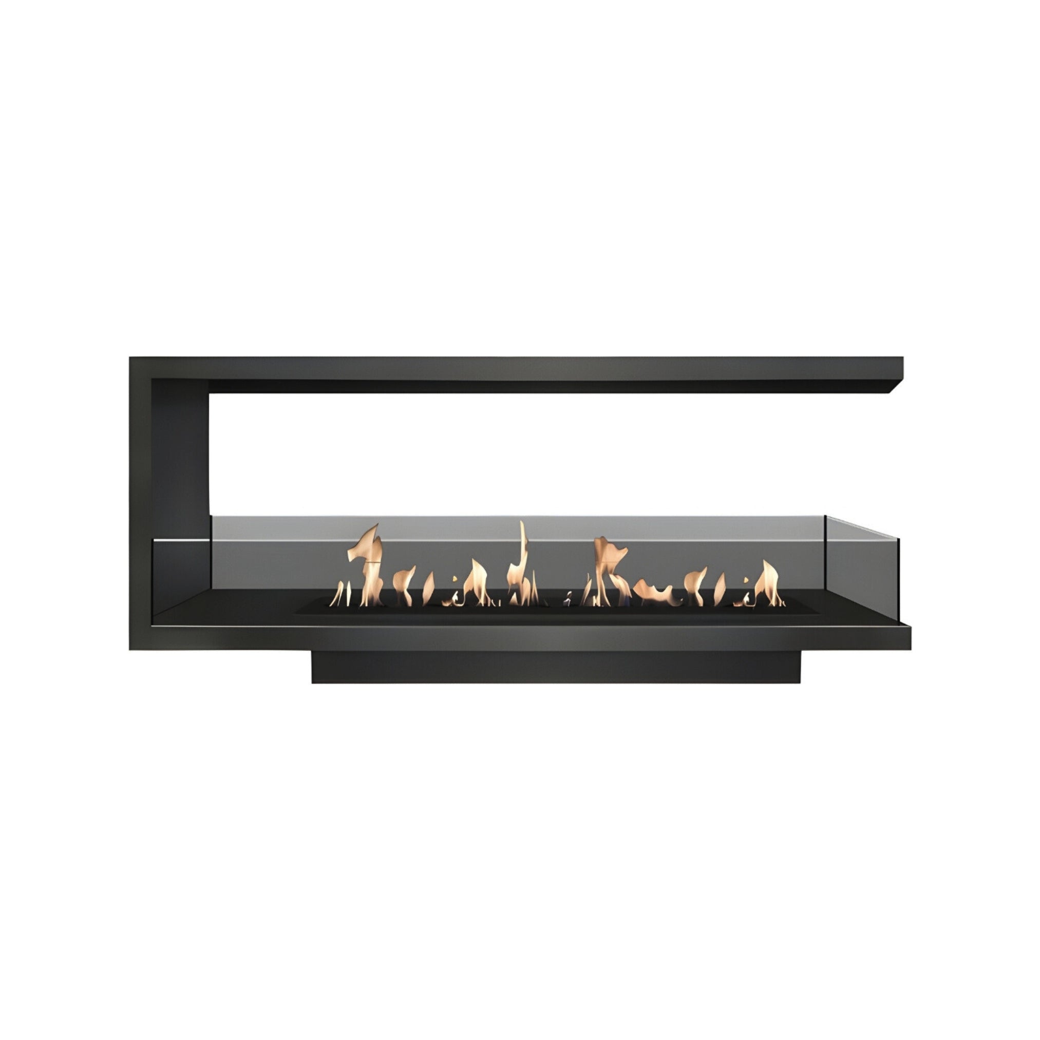 Saint U Vorm Driezijdig Inbouwhaard 140 cm – afbeelding 1