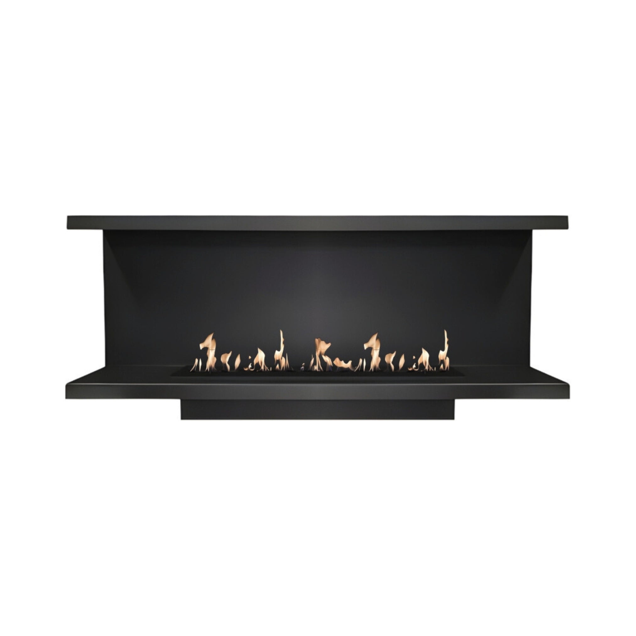 Made Driezijdig Inbouwhaard 160 cm – afbeelding 6