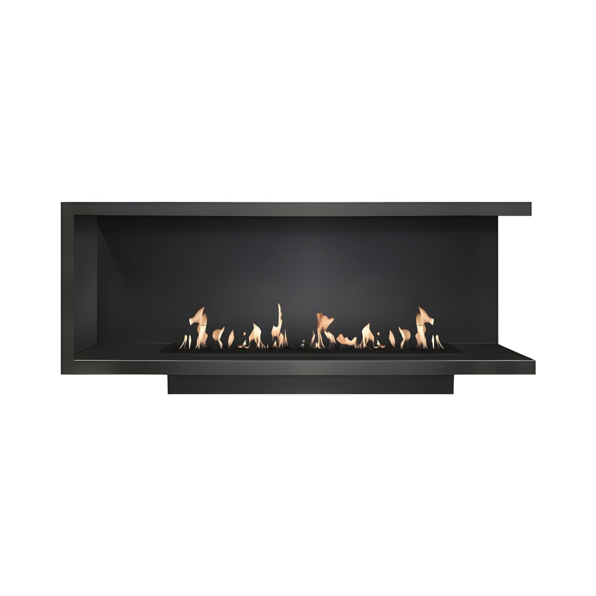 Base Rechts Inbouwhoekhaard 160 cm – afbeelding 4