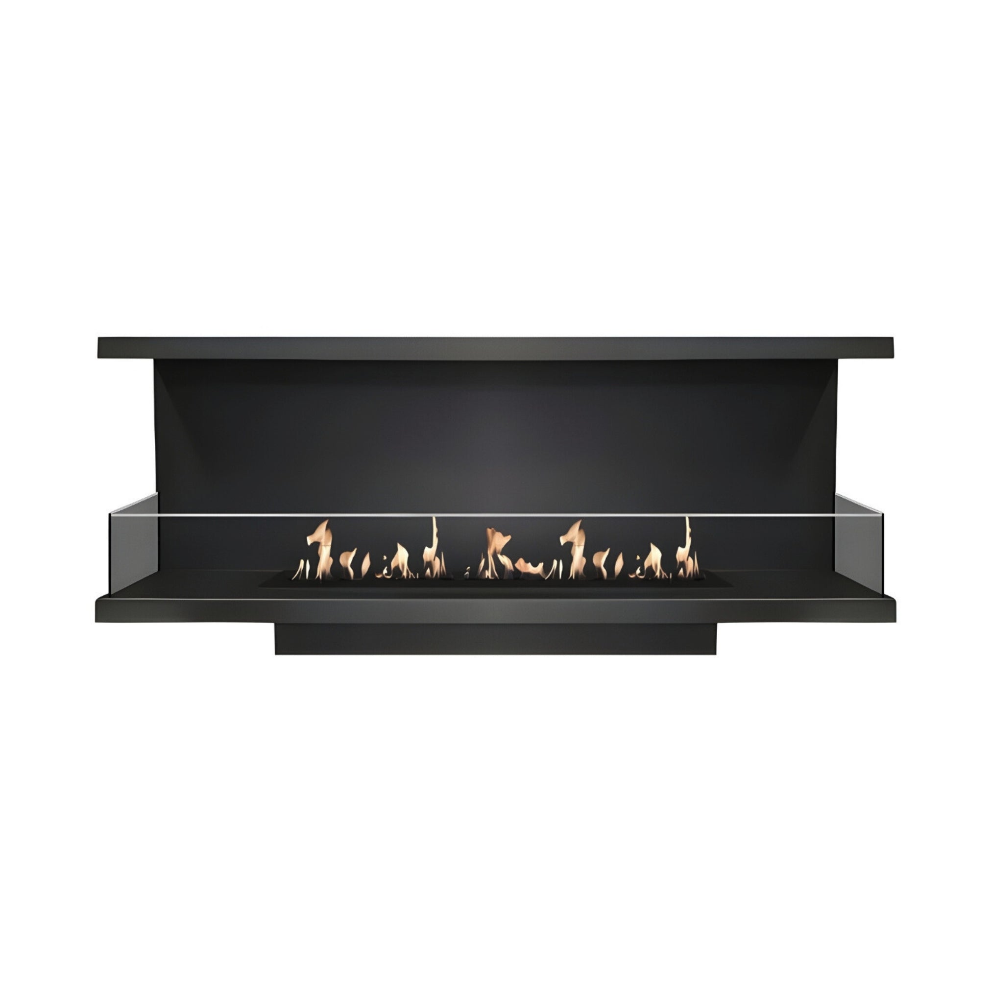 Made Driezijdig Inbouwhaard 170 cm – afbeelding 1