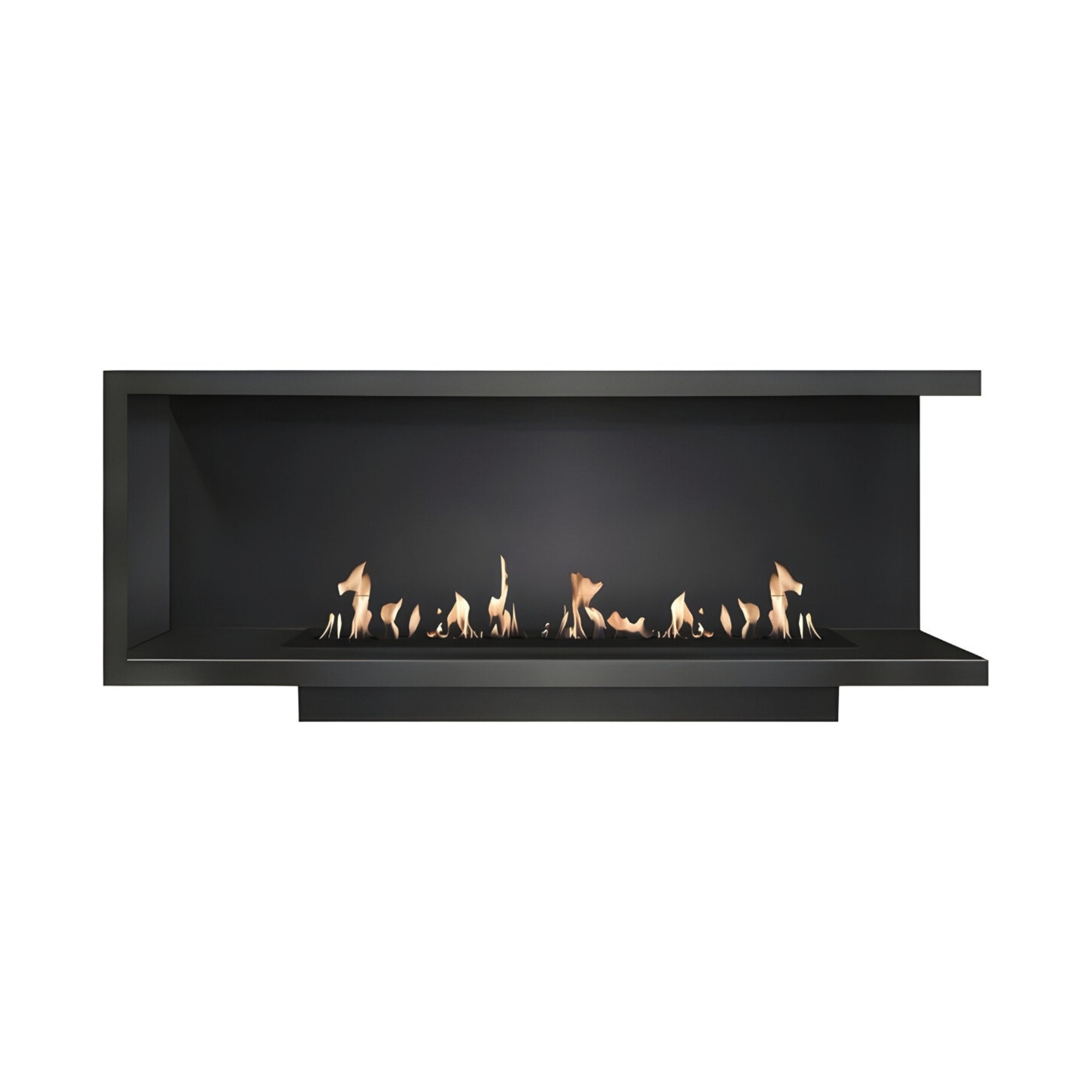 Base Rechts Inbouwhoekhaard 170 cm – afbeelding 4