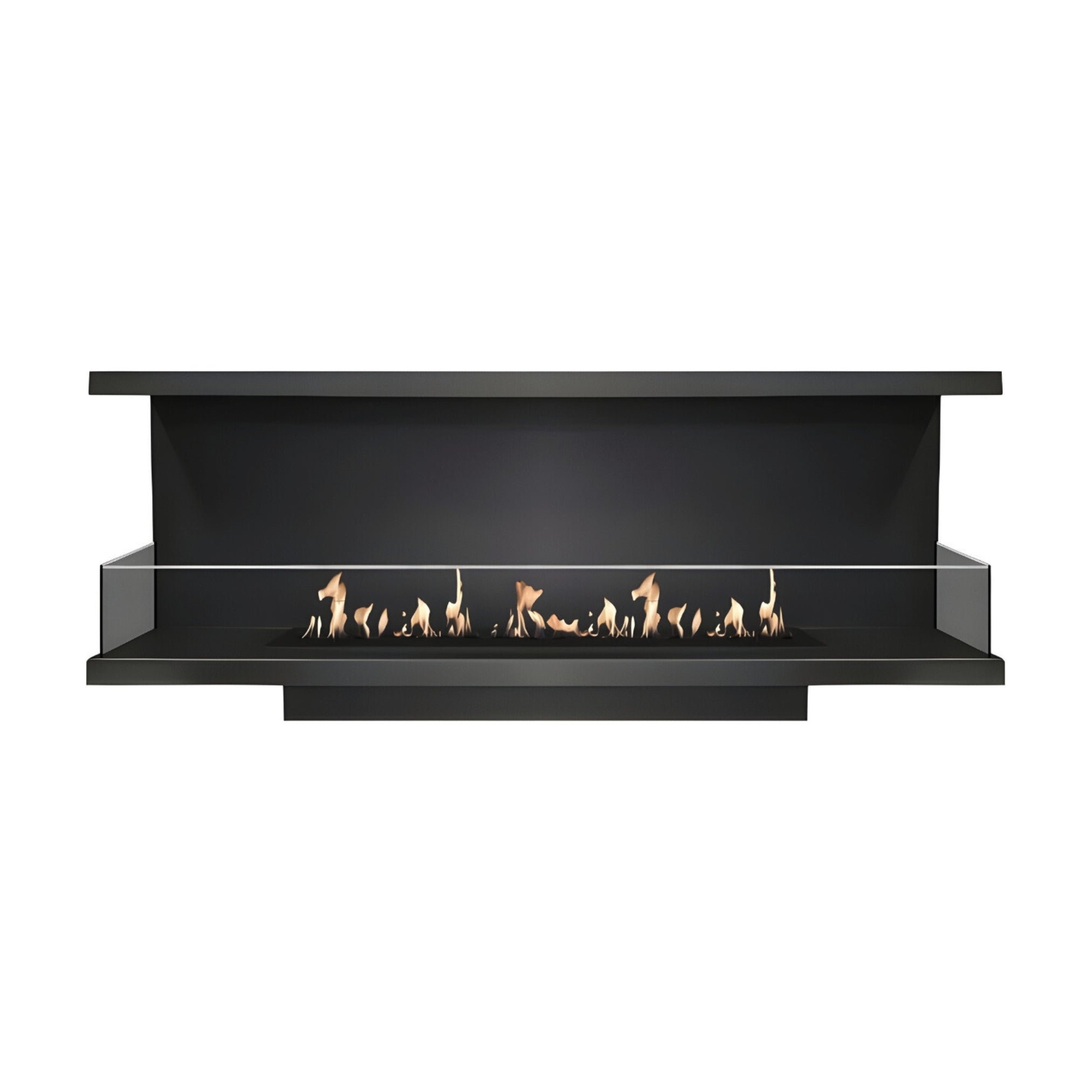 Made Driezijdig Inbouwhaard 190 cm – afbeelding 1