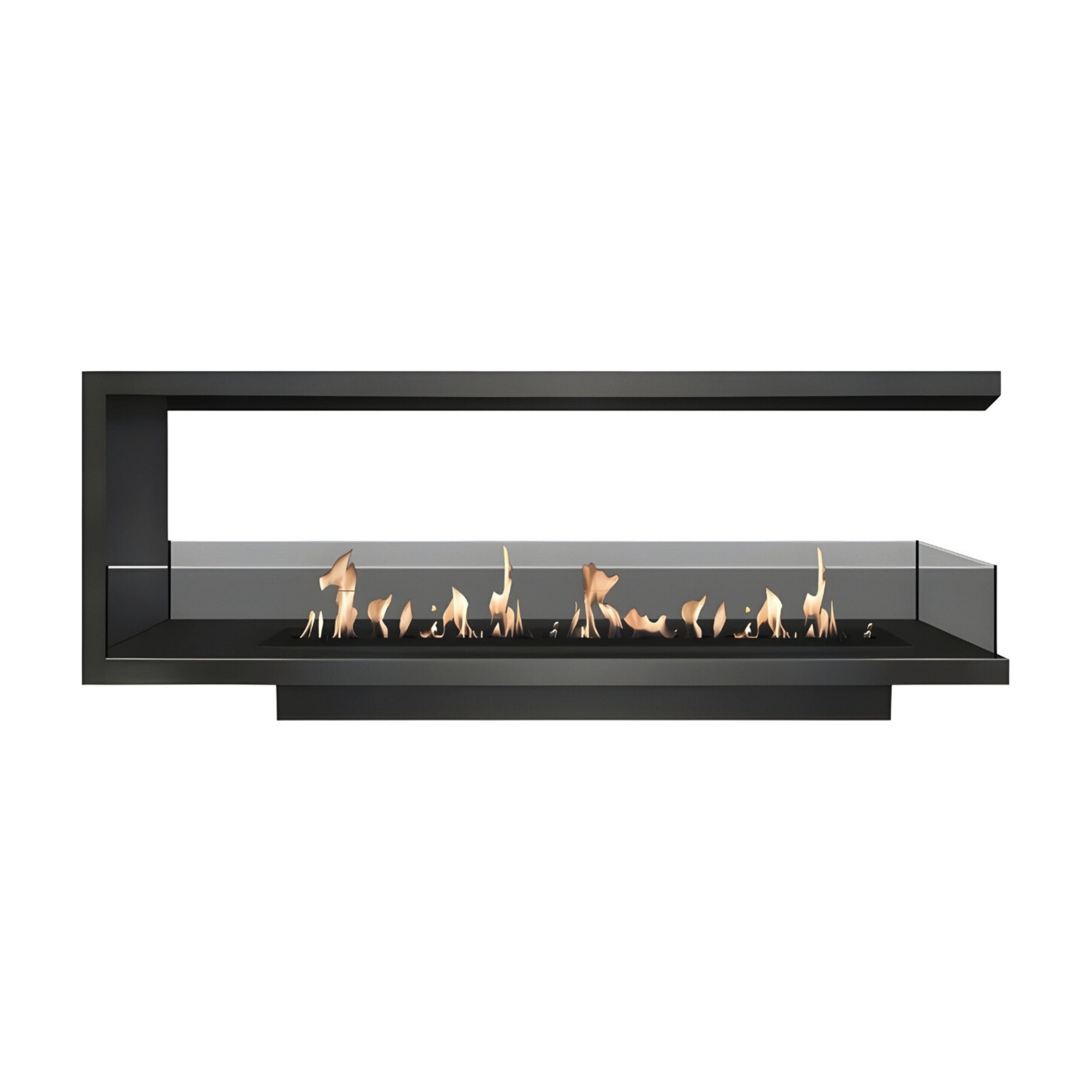 Saint U Vorm Driezijdig Inbouwhaard 190 cm – afbeelding 1