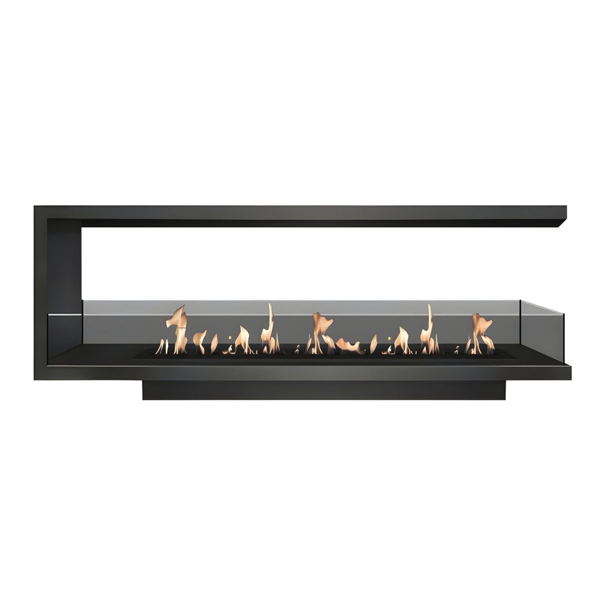 Saint U Vorm Driezijdig Inbouwhaard 200 cm – afbeelding 1