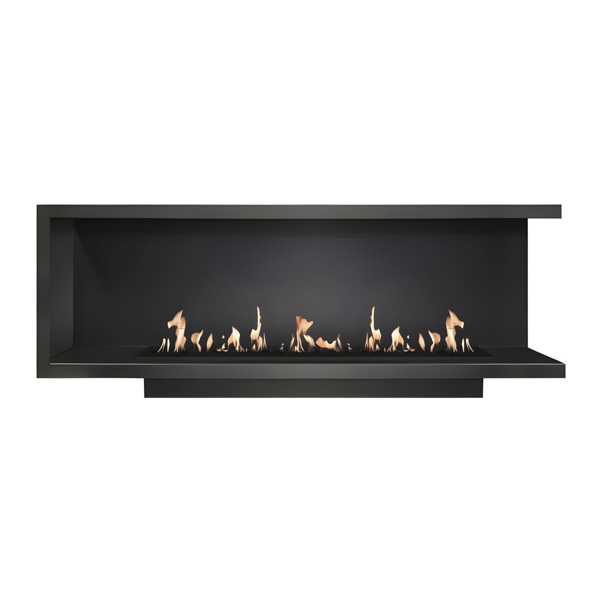 Base Rechts Inbouwhoekhaard 200 cm – afbeelding 4