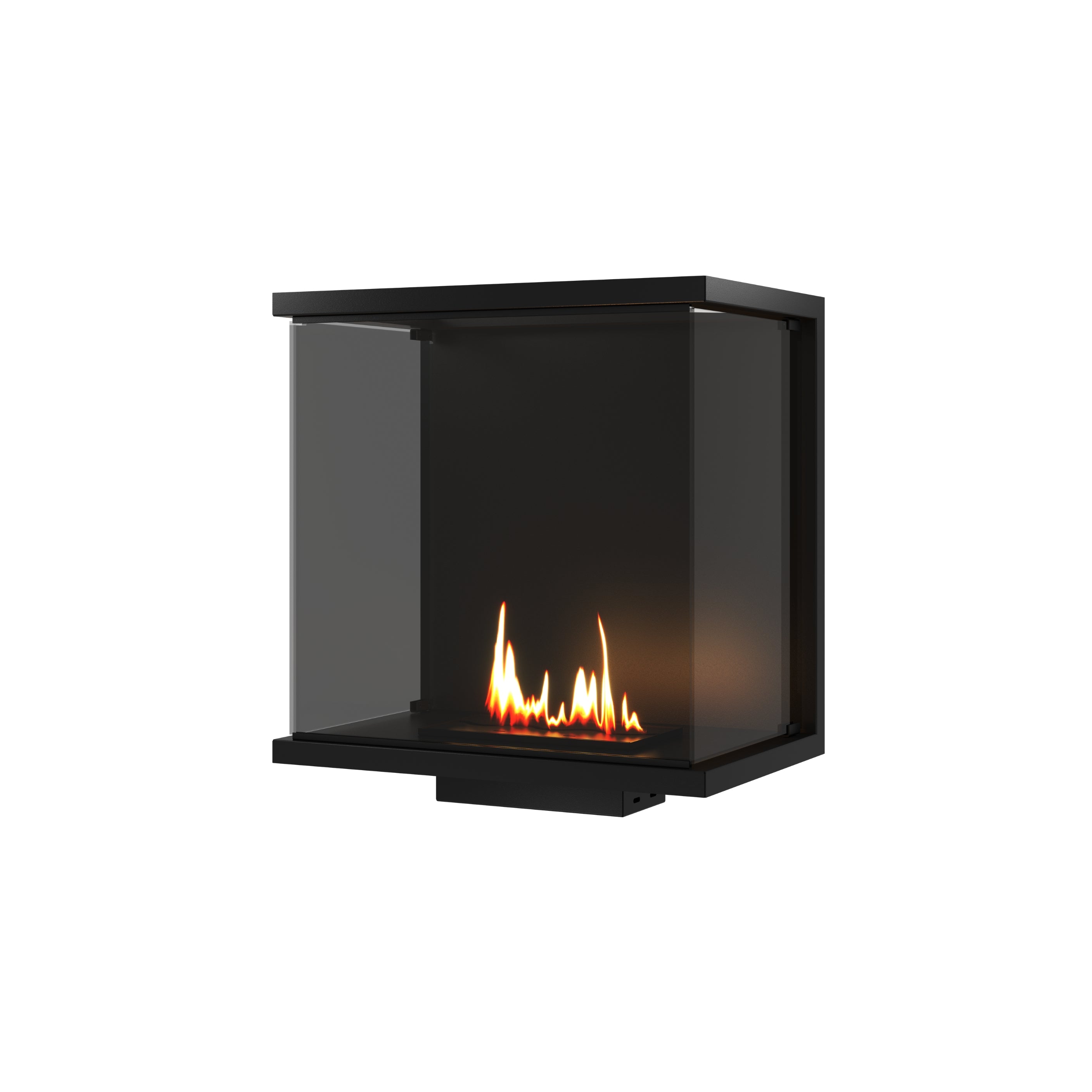 Made Driezijdig Inbouwhaard Volle Glas 60 cm – afbeelding 1