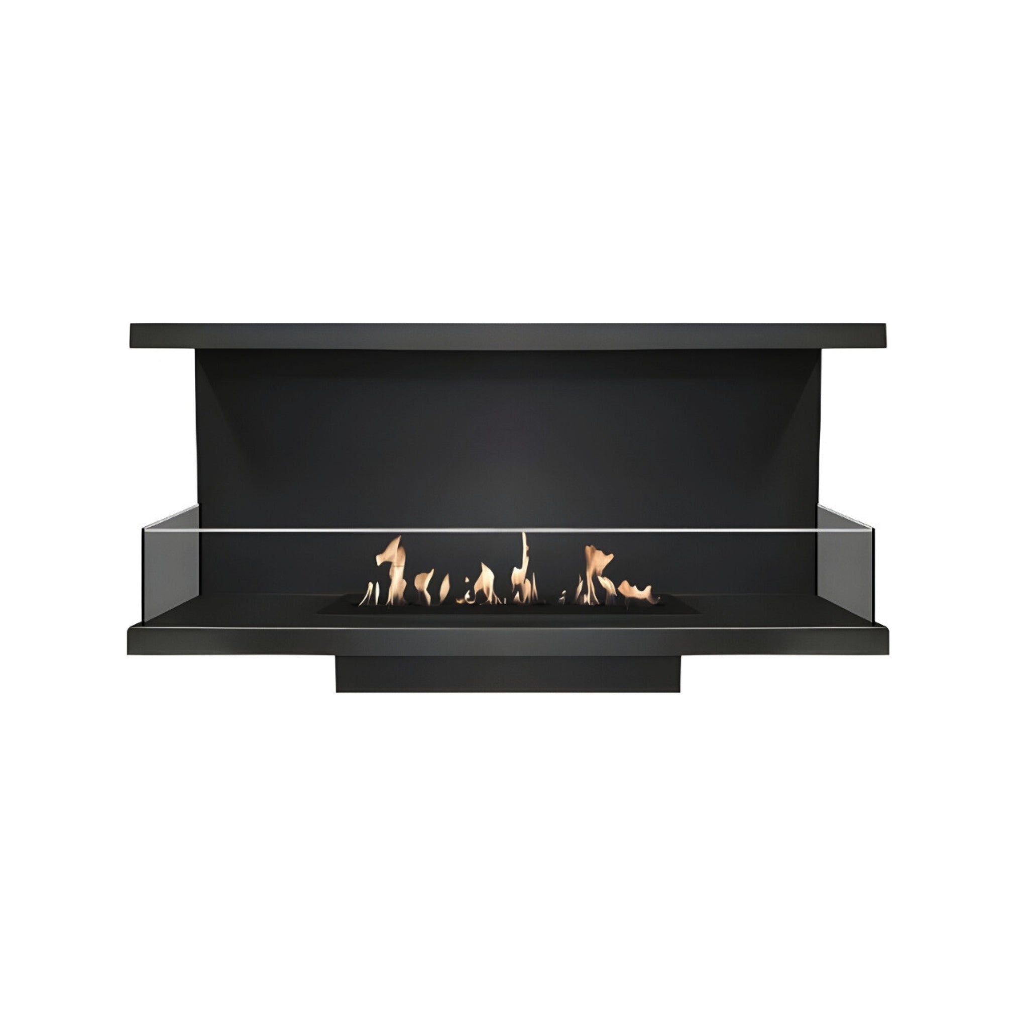 Made Driezijdig Inbouwhaard 60 cm – afbeelding 1