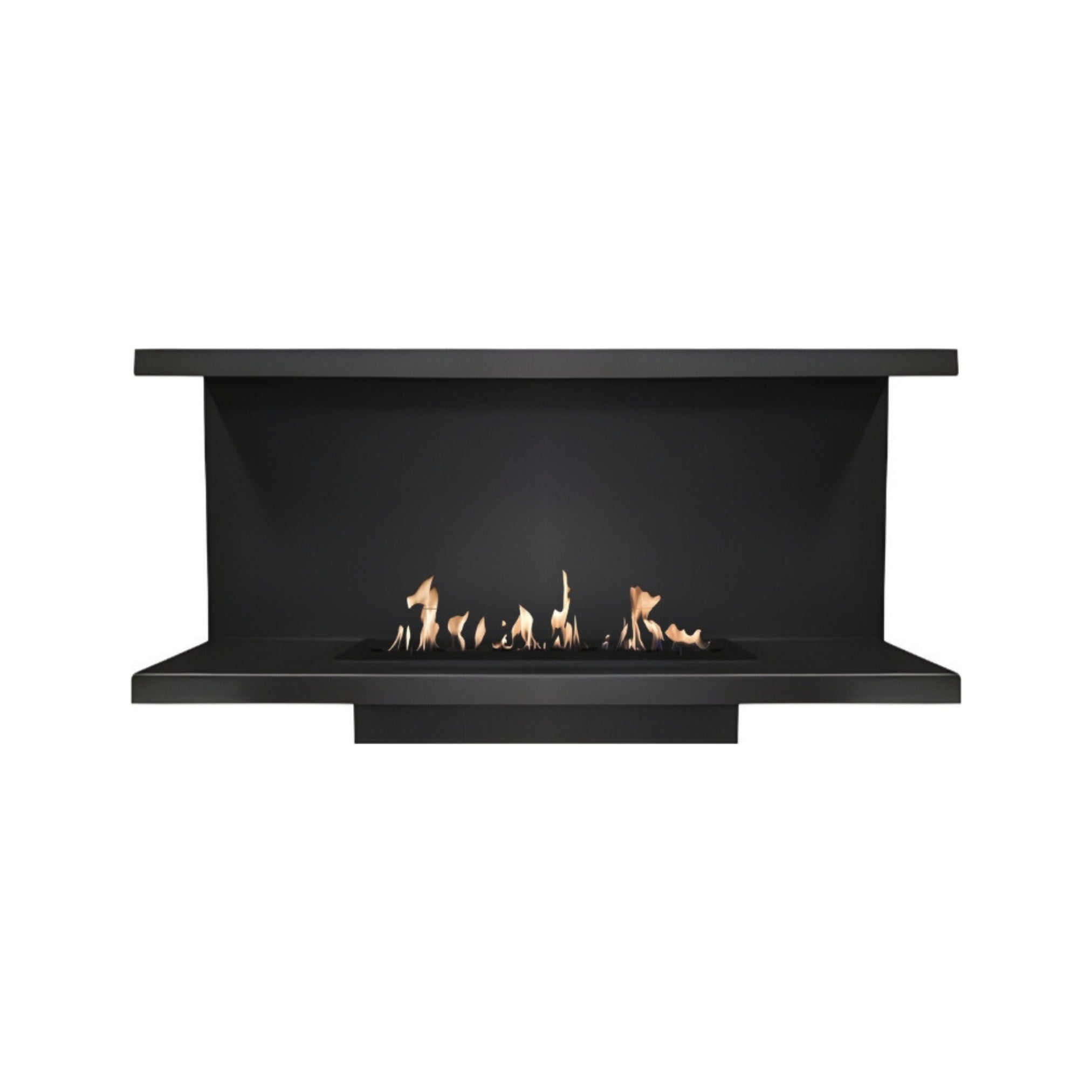 Made Driezijdig Inbouwhaard 70 cm – afbeelding 6