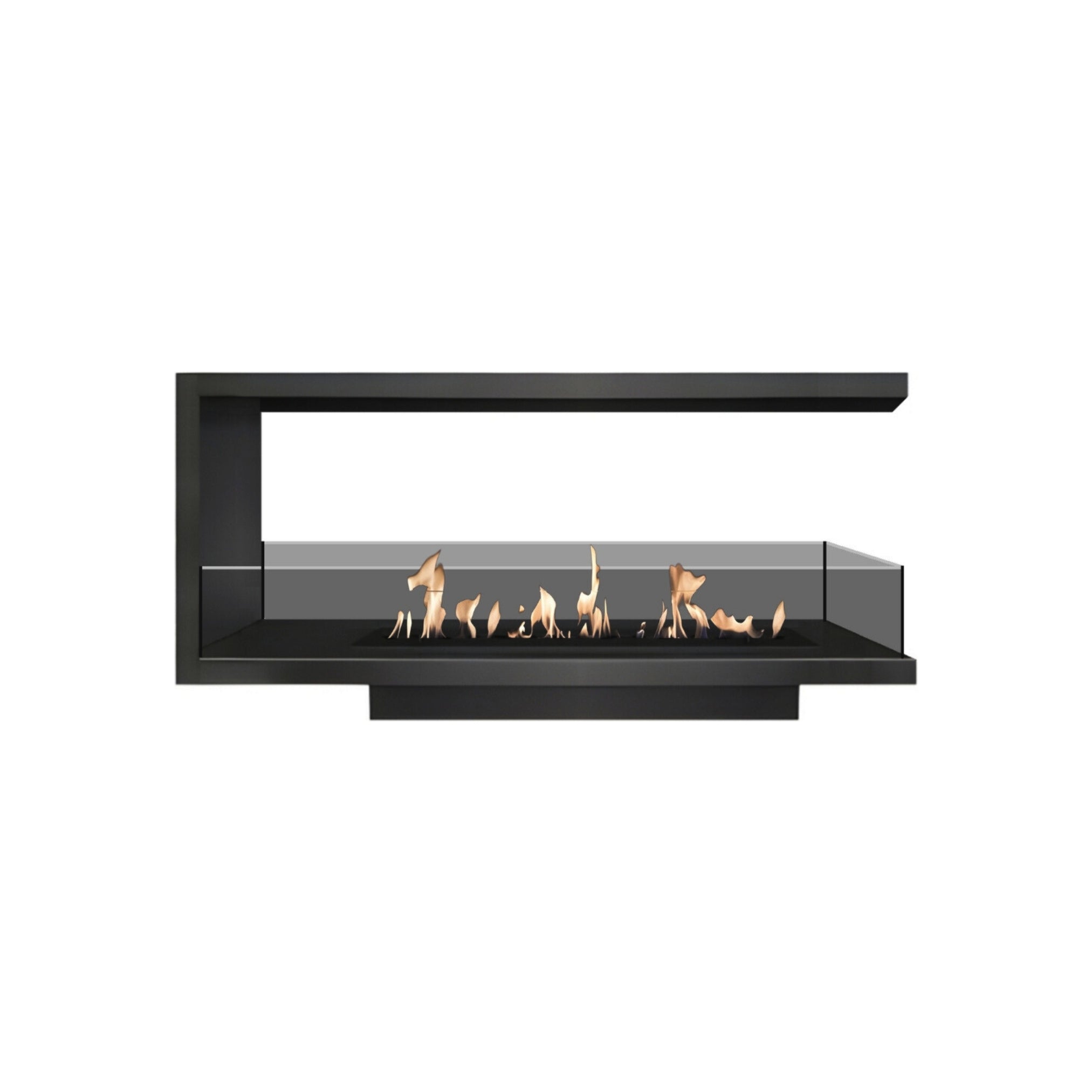 Saint U Vorm Driezijdig Inbouwhaard 70 cm – afbeelding 1