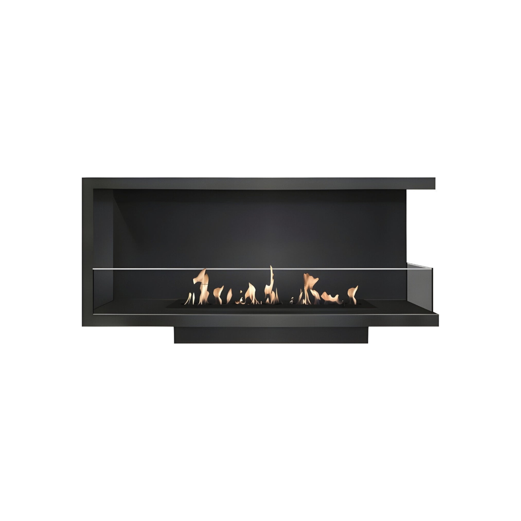 Base Rechts Inbouwhoekhaard 80 cm – afbeelding 1