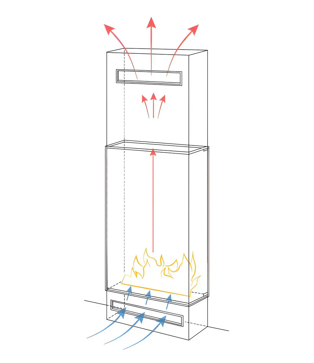 Made Driezijdig Vertical Roomdivider Volle Glas 60 x 160 cm – afbeelding 8